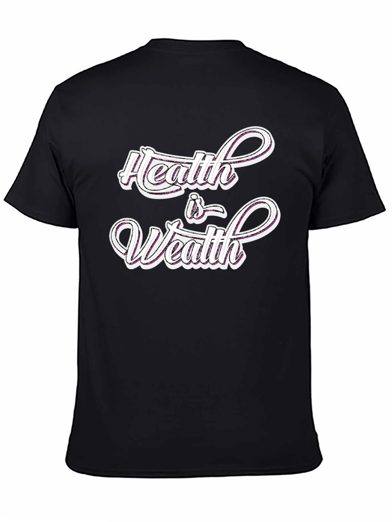 Health is Wealth Graphic T-Shirt
