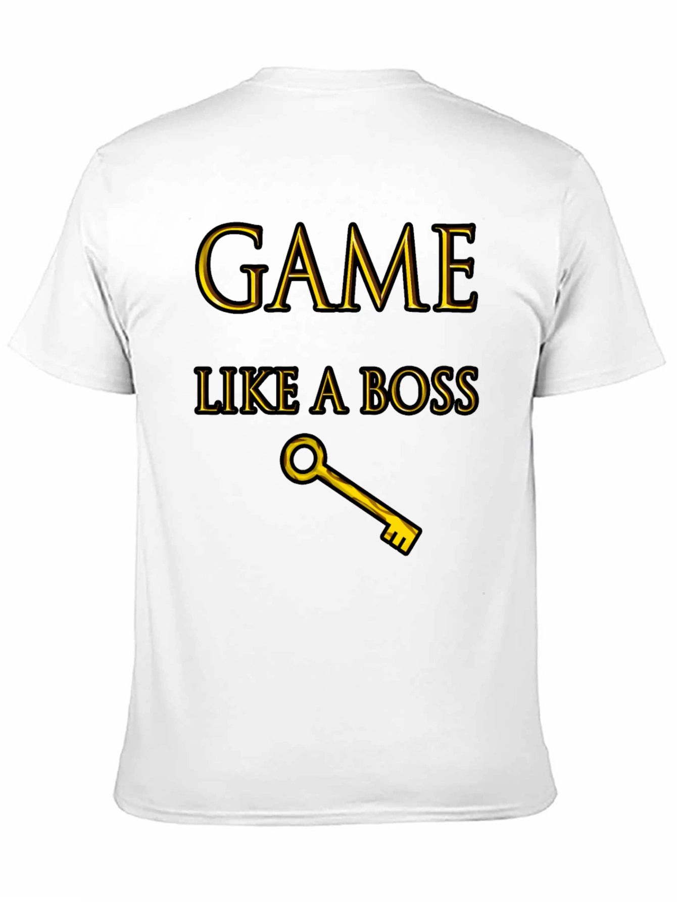 Game Like A Boss Black T-Shirt