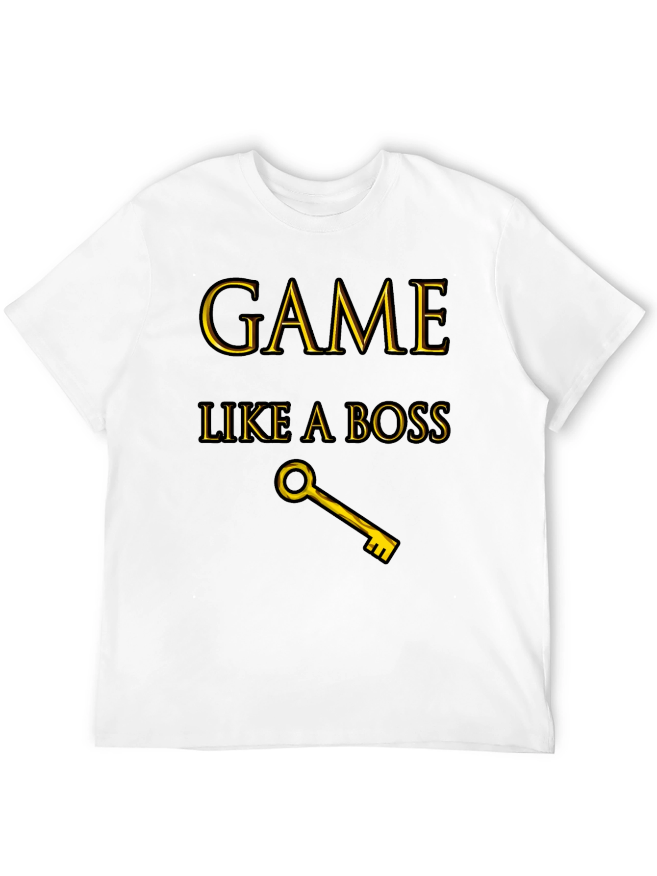 Game Like A Boss Black T-Shirt
