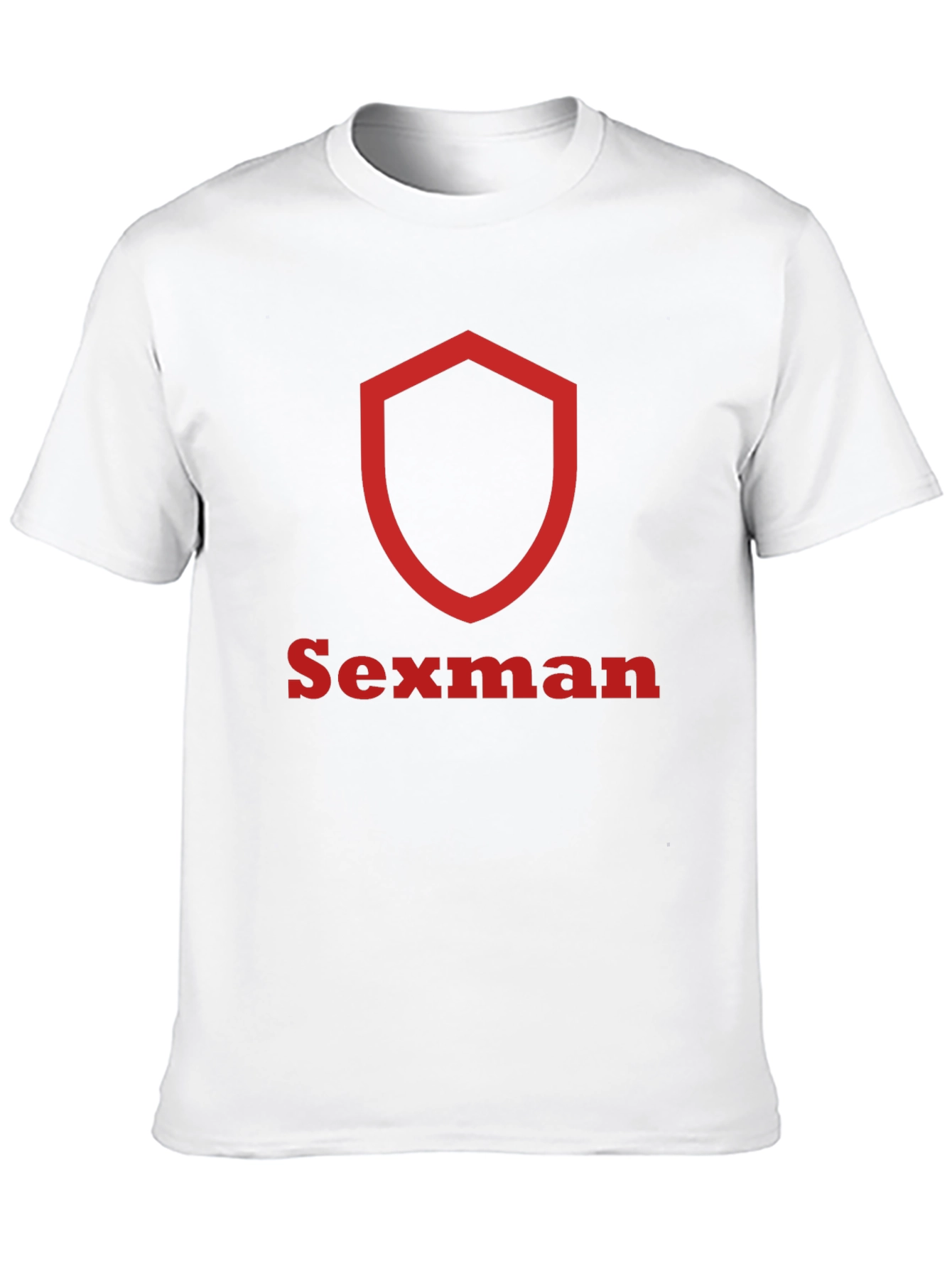 Sexman Graphic T-Shirt - Black Crew Neck Tee