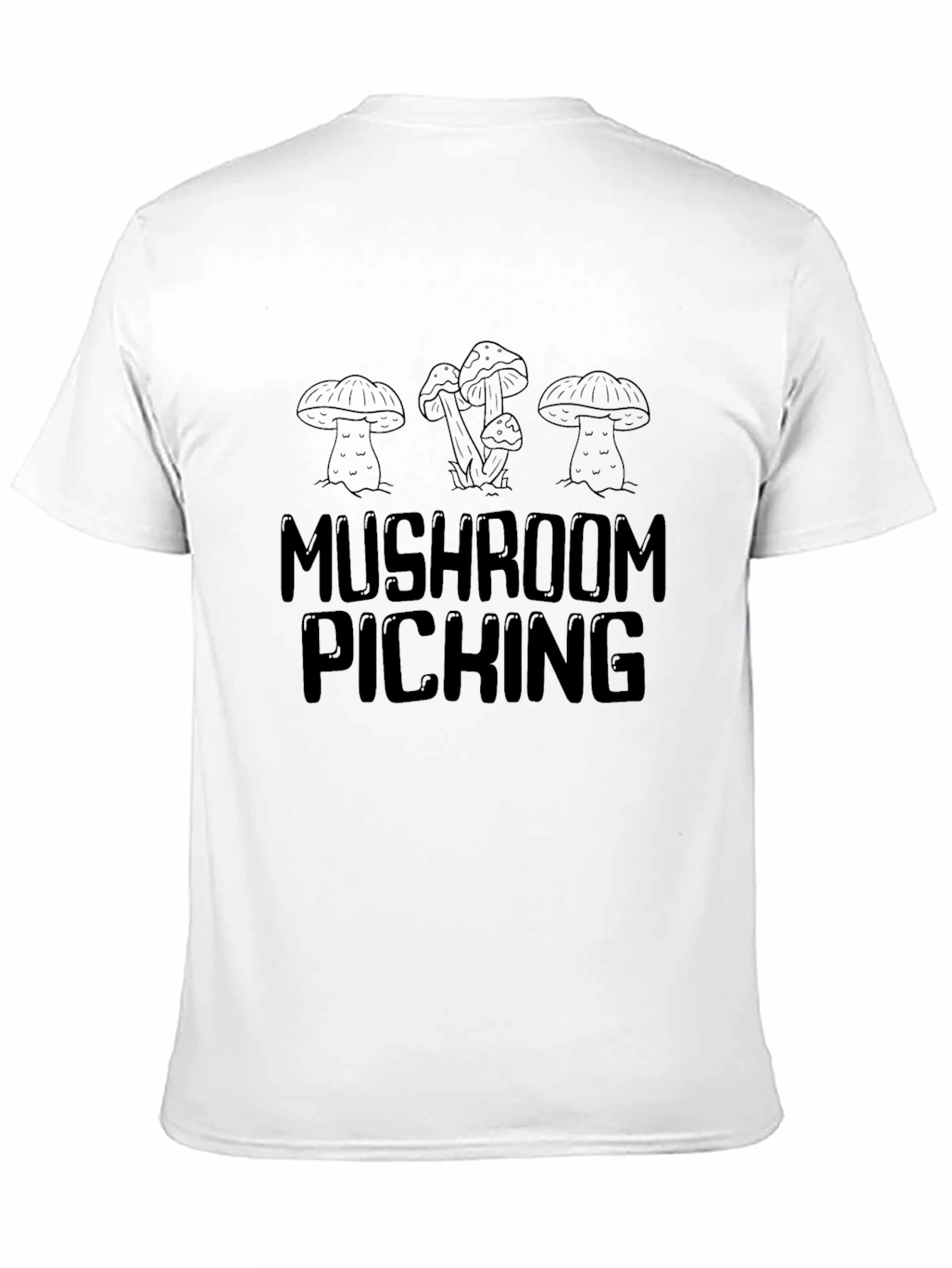Mushroom Picking Graphic T-Shirt