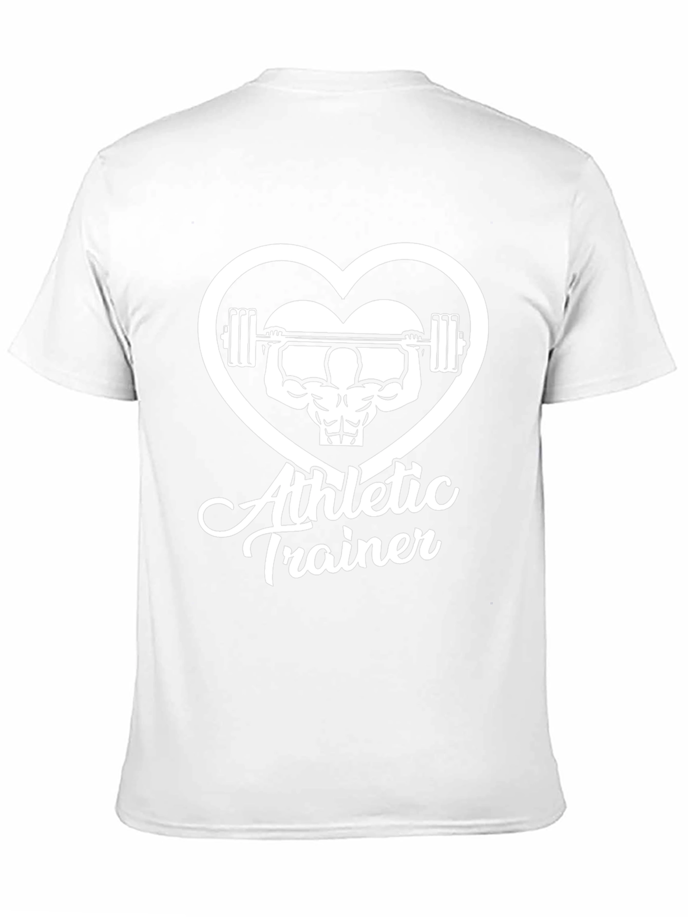Athletic Trainer Gym T-Shirt - Black Cotton Tee