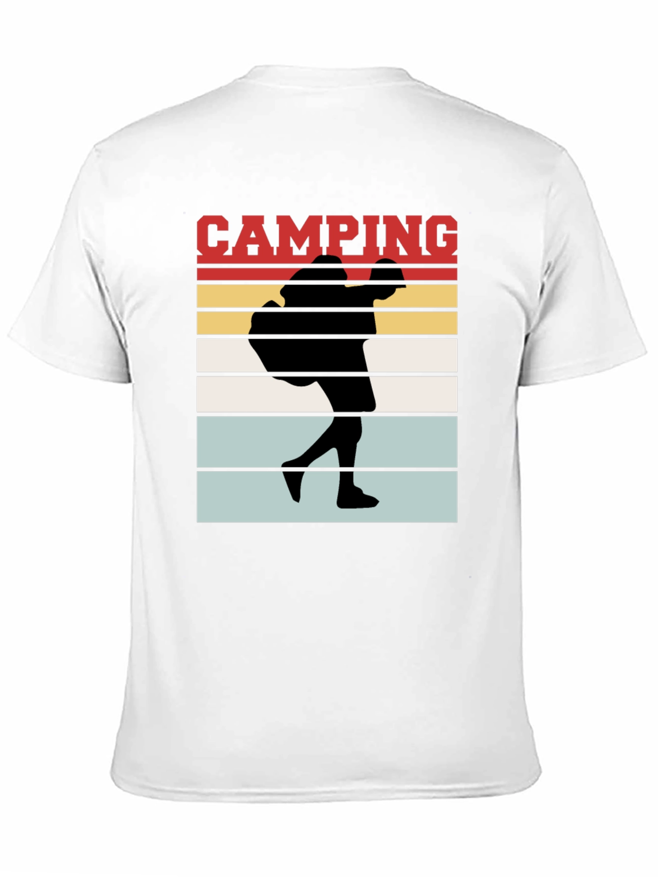 Camping Silhouette Graphic Tee