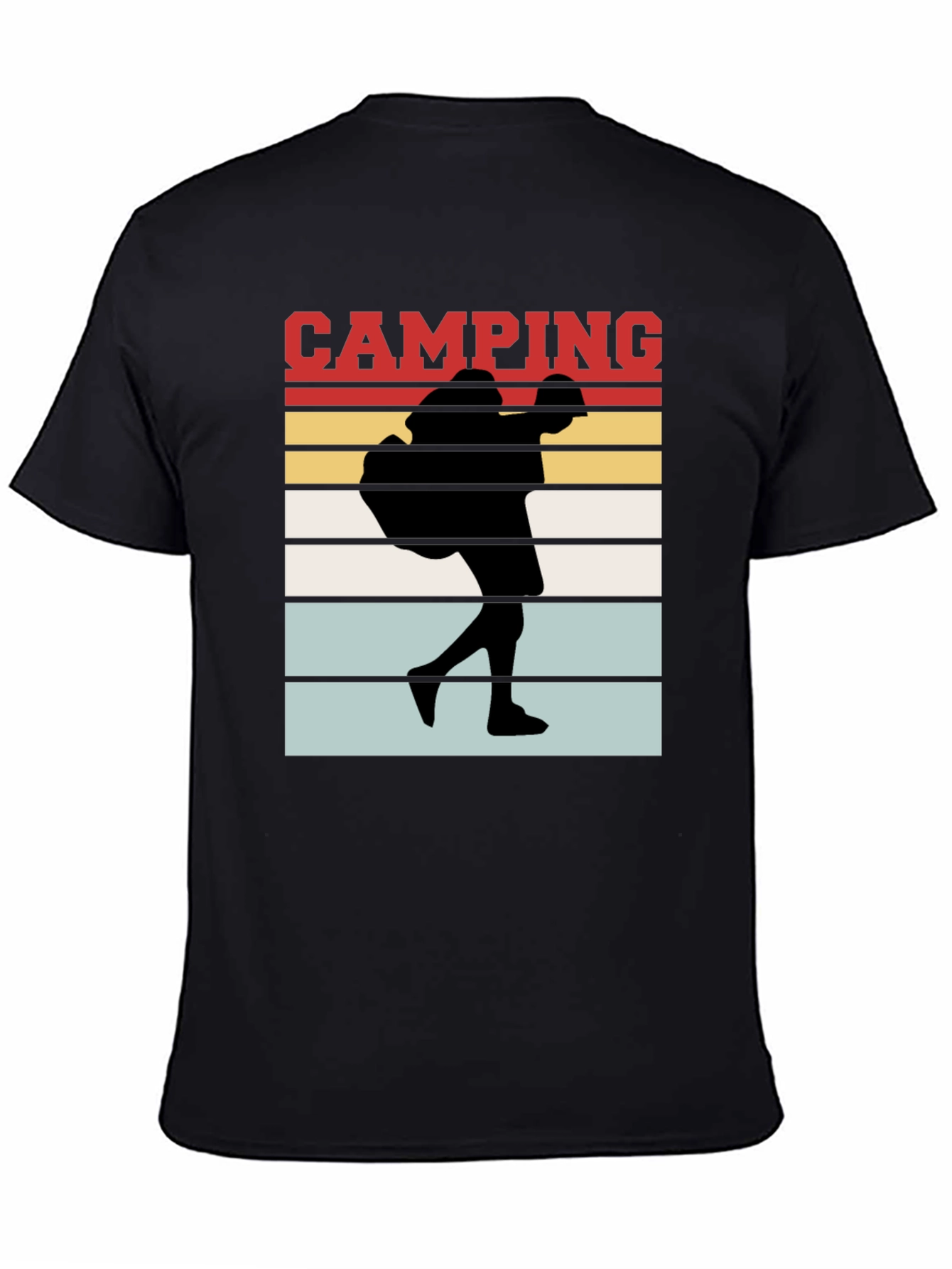 Camping Silhouette Graphic Tee
