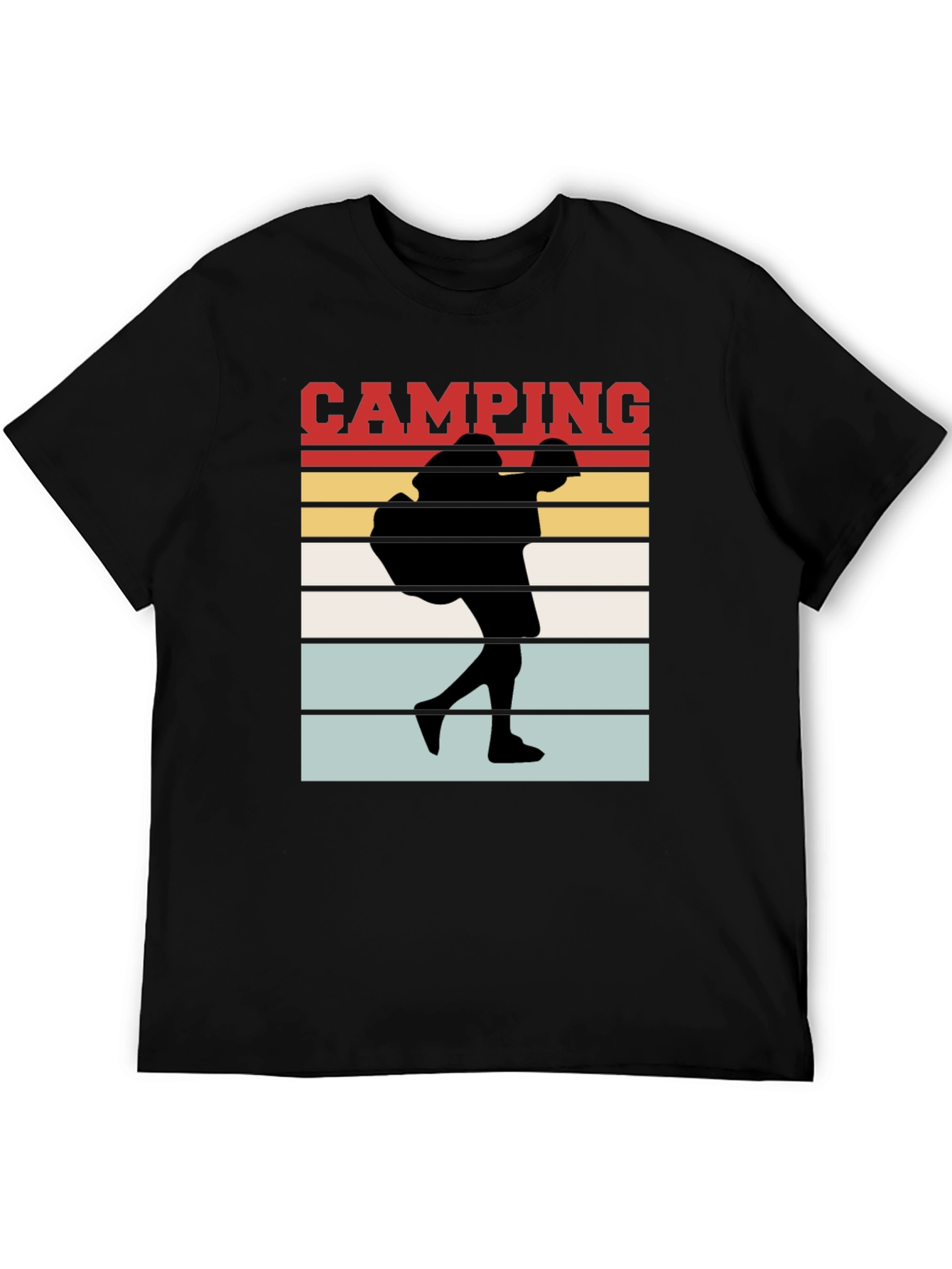 Camping Silhouette Graphic Tee