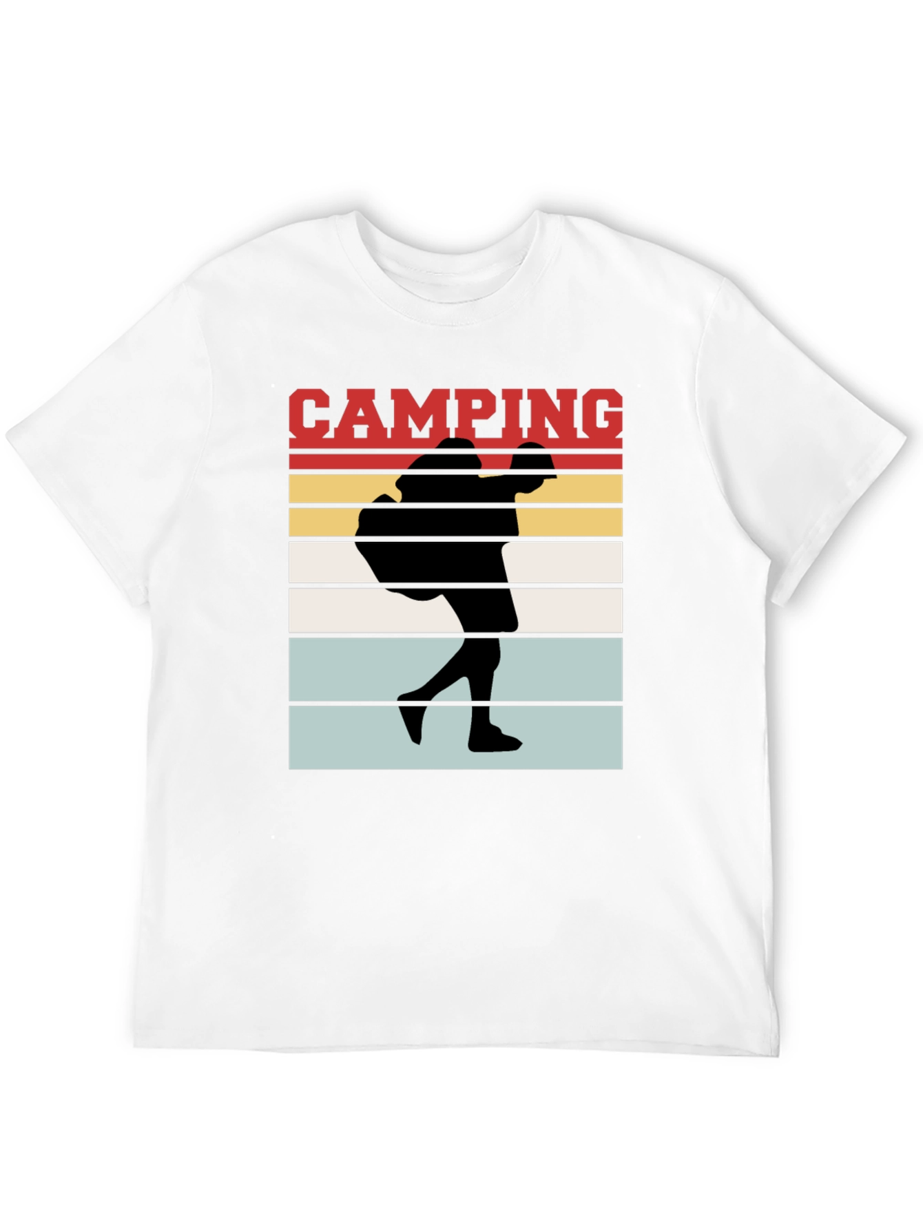 Camping Silhouette Graphic Tee