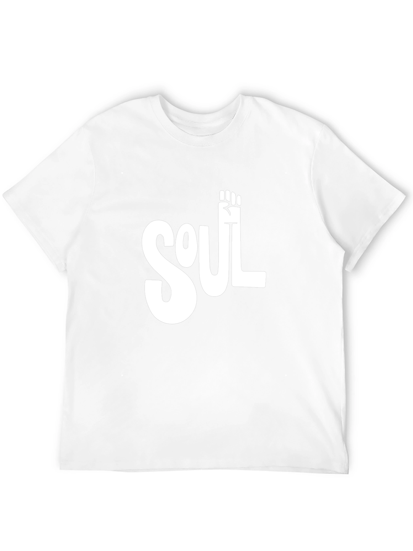 Soul Fist Graphic Tee - Black Cotton Blend