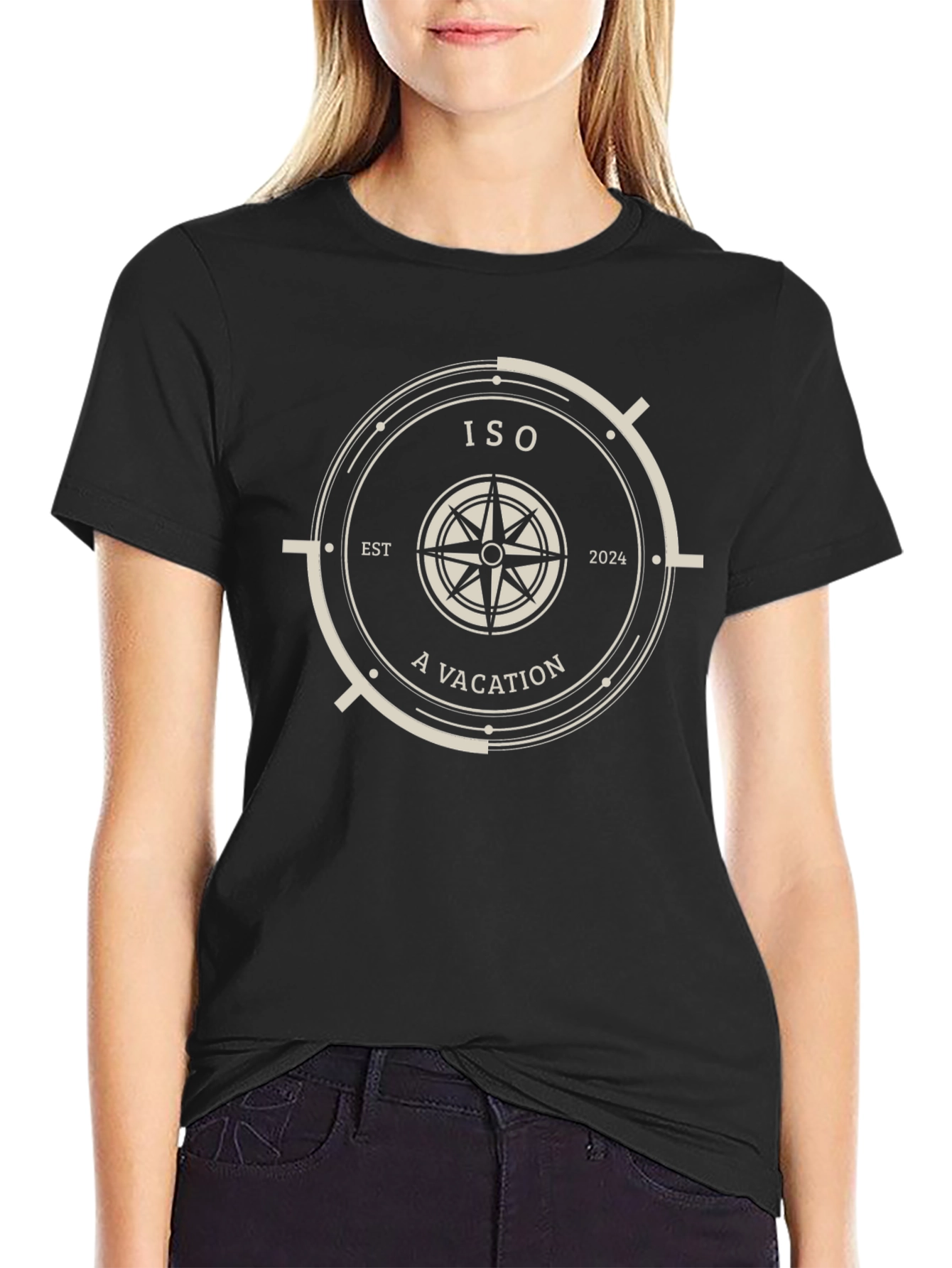ISO Vacation Compass T-Shirt