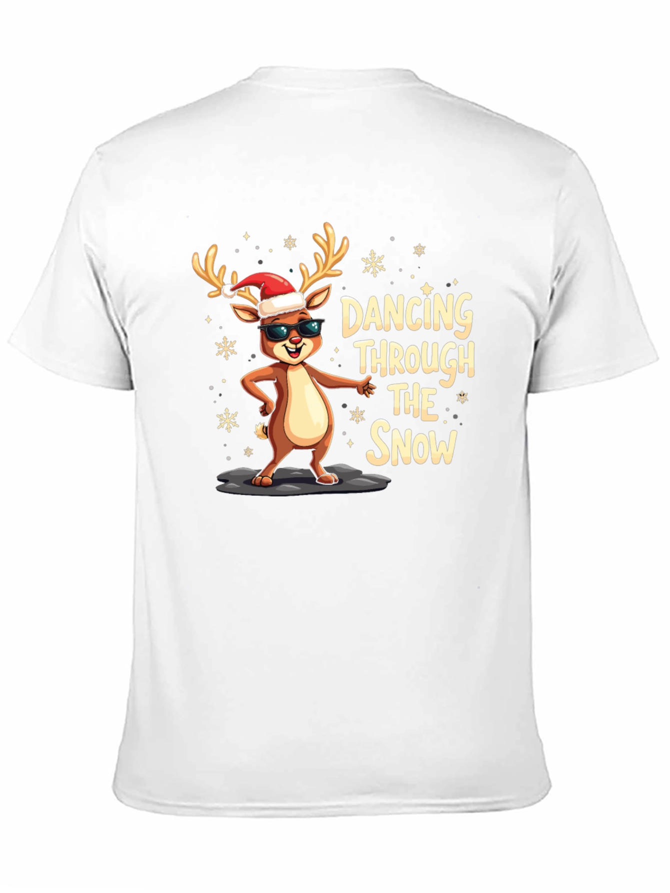 Dancing Reindeer Christmas T-Shirt