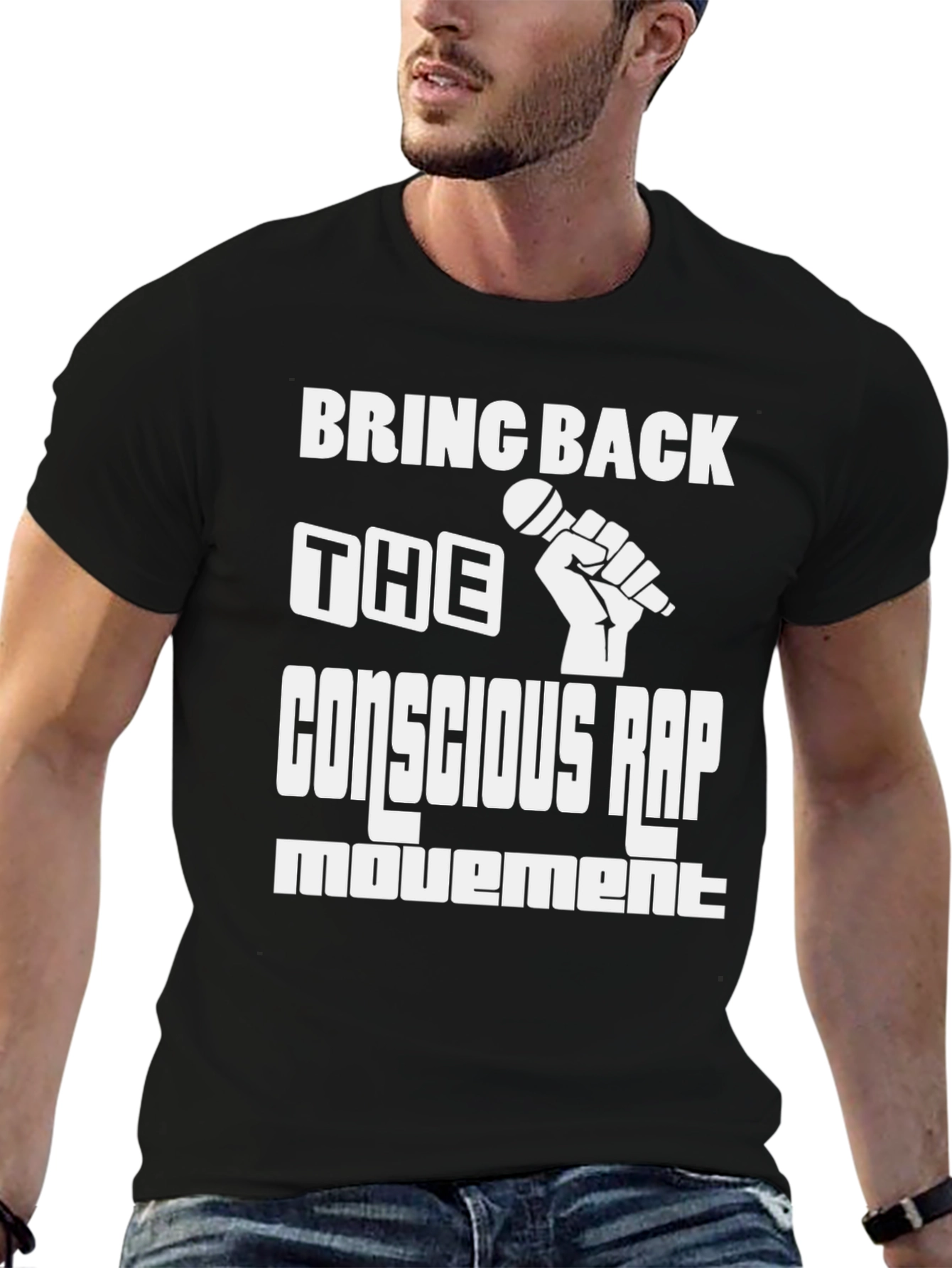 Conscious Rap Movement Graphic Tee