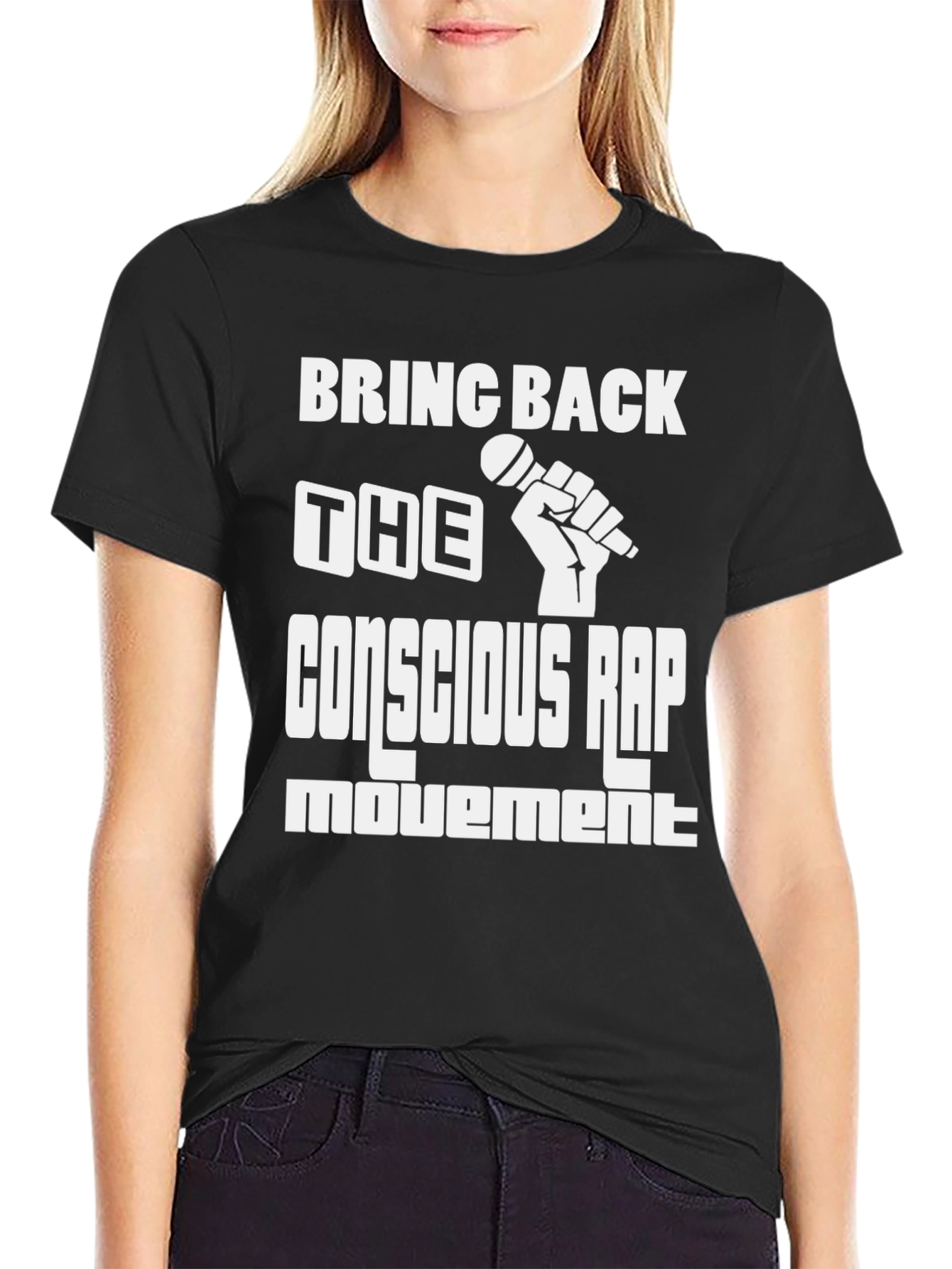 Conscious Rap Movement Graphic Tee