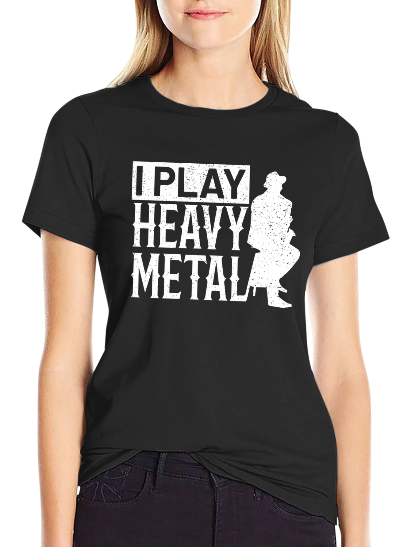 I Play Heavy Metal Graphic T-Shirt