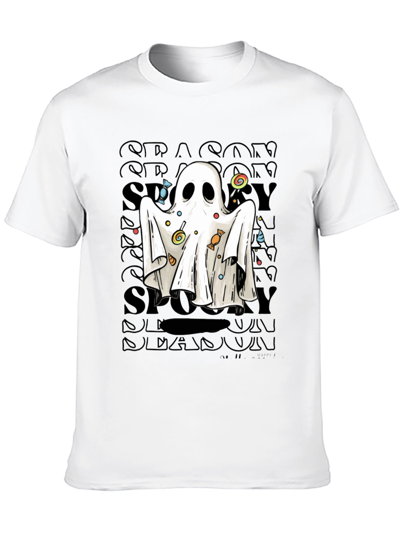 Spooky Season Ghost T-Shirt Halloween
