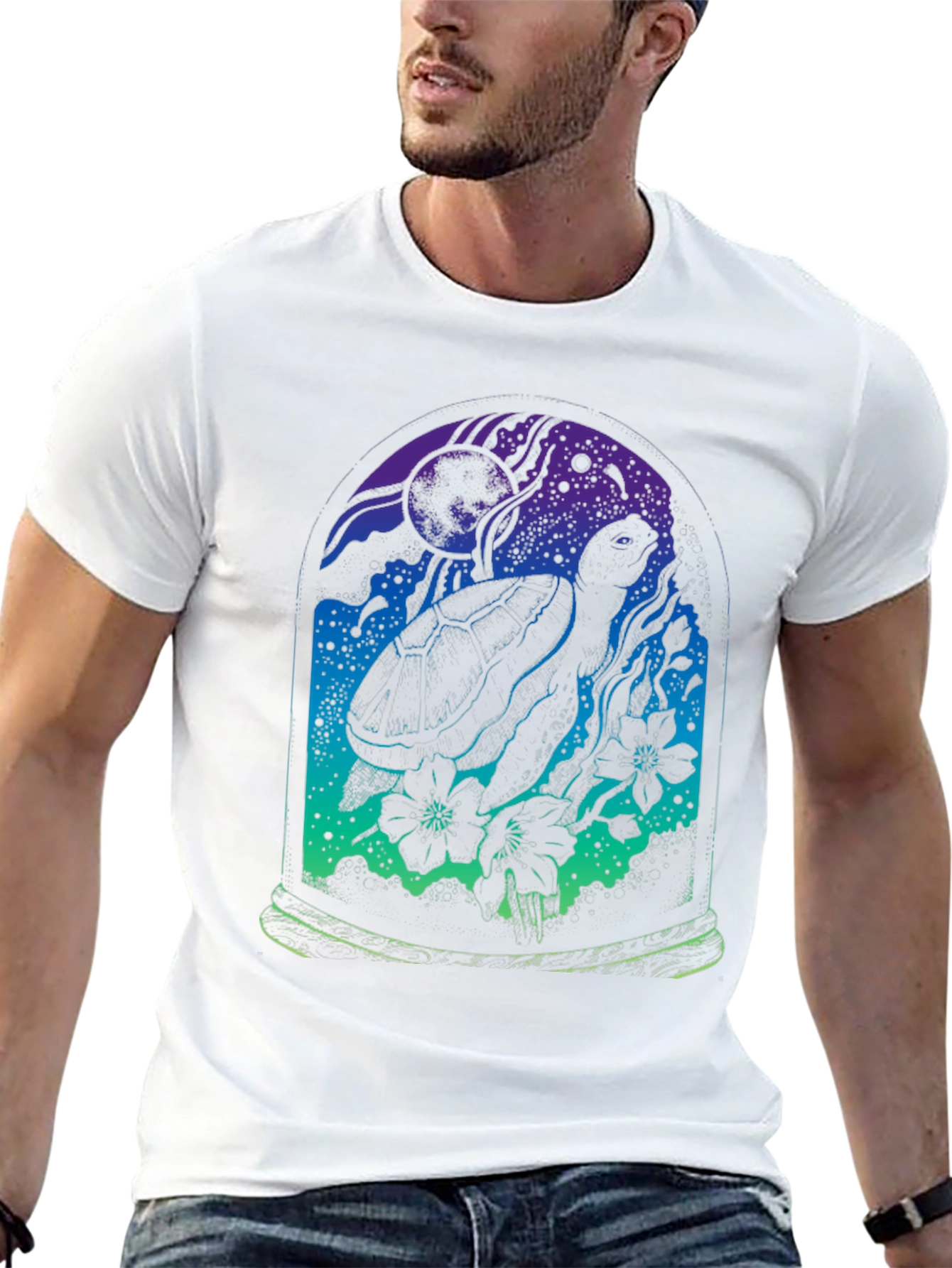 Turtle Terrarium Graphic T-Shirt