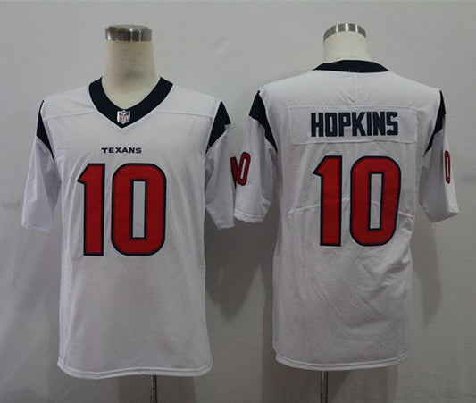 Men's Houston Texans DeAndre Hopkins #10 White Game Jerseys