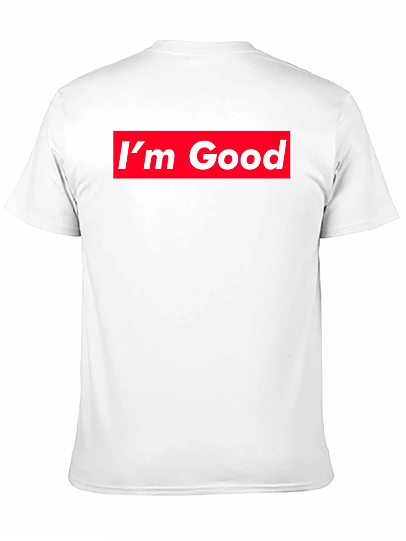 Im Good Graphic T-Shirt - Red Box Logo Tee