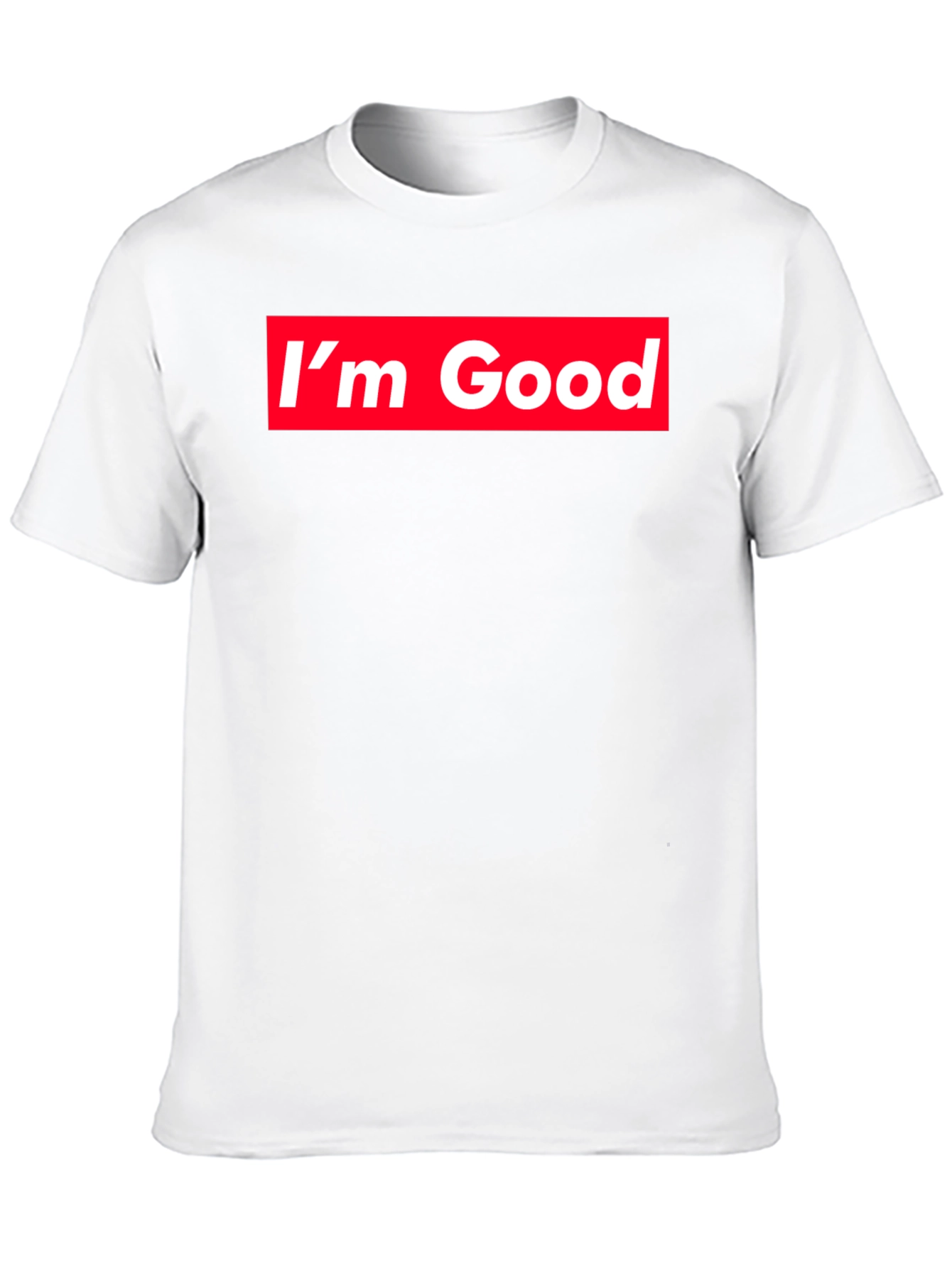 Im Good Graphic T-Shirt - Red Box Logo Tee