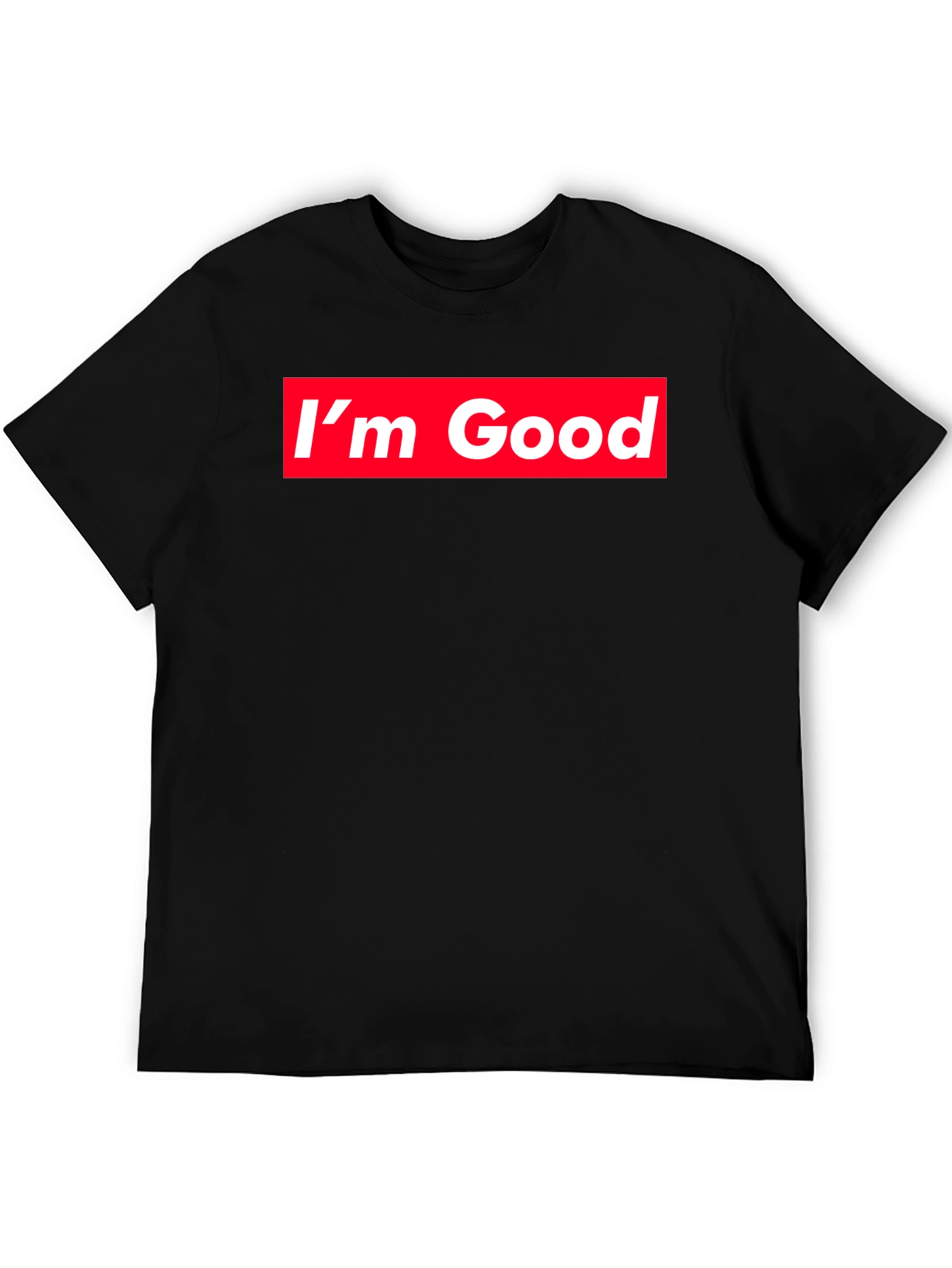 Im Good Graphic T-Shirt - Red Box Logo Tee