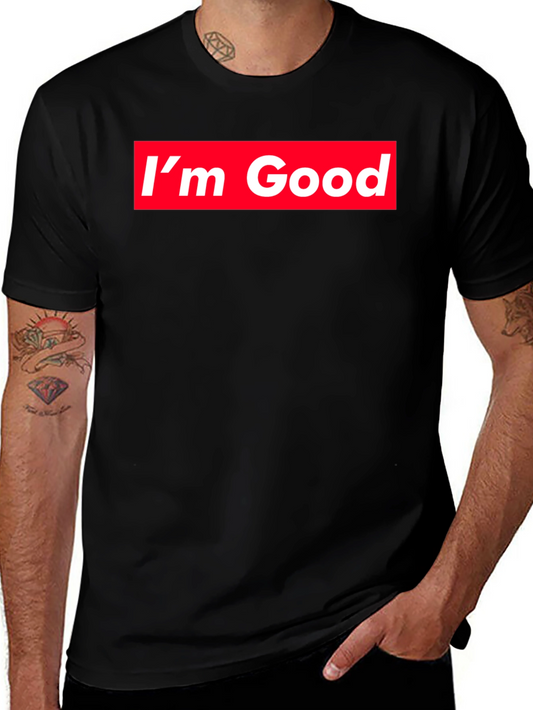 Im Good Graphic T-Shirt - Red Box Logo Tee