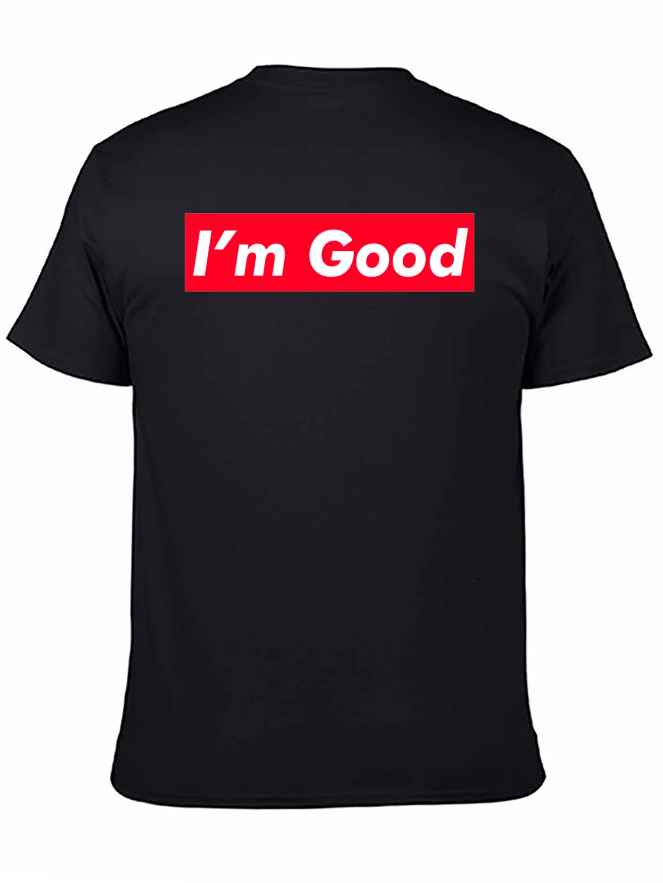 Im Good Graphic T-Shirt - Red Box Logo Tee