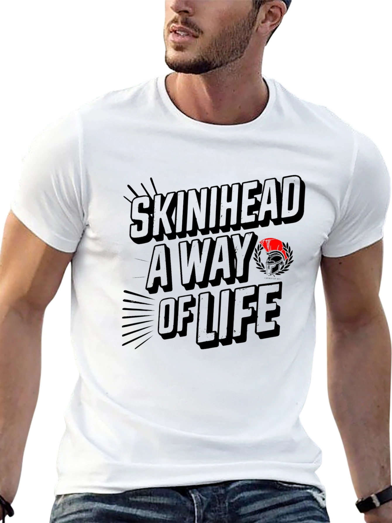 Skinhead A Way Of Life Graphic Tee - Black