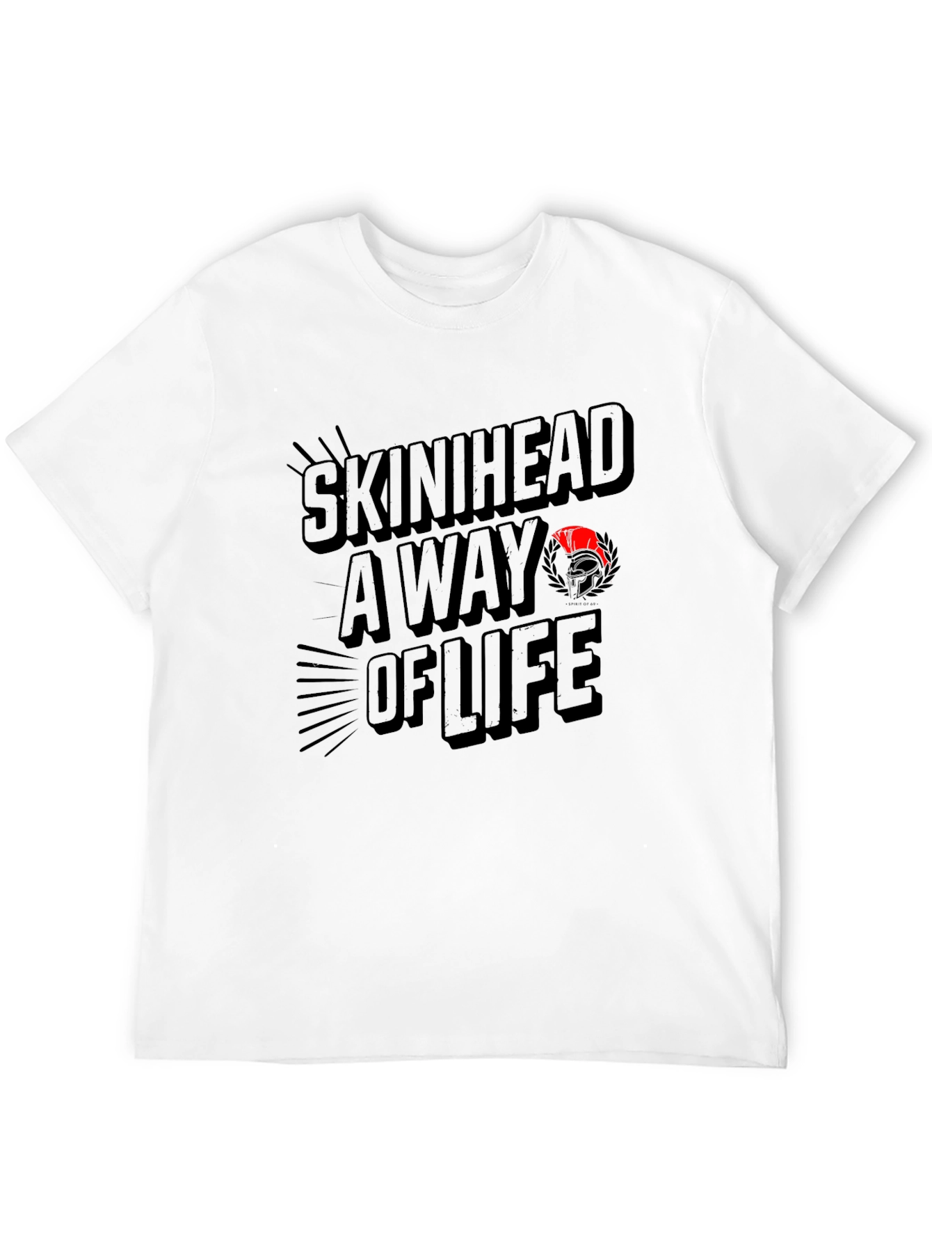 Skinhead A Way Of Life Graphic Tee - Black