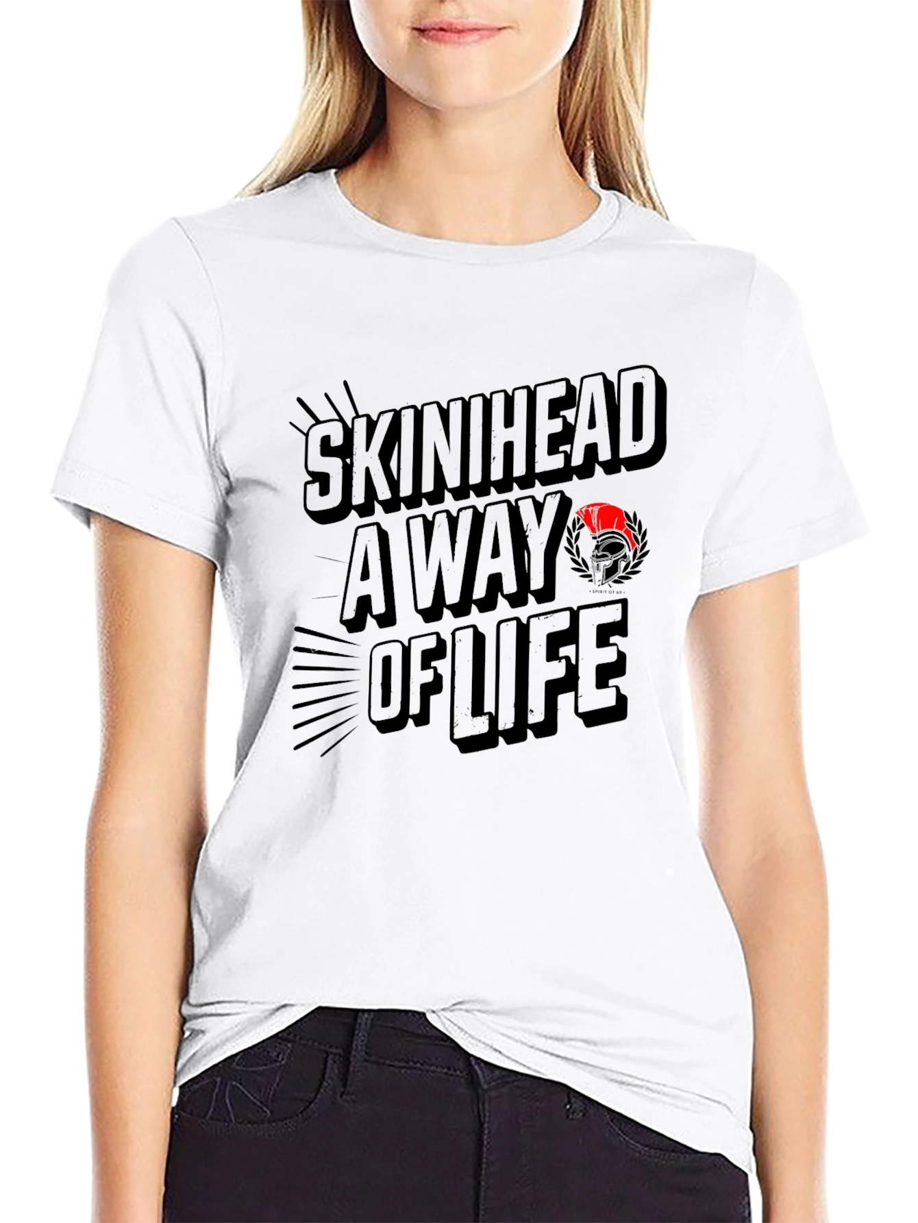 Skinhead A Way Of Life Graphic Tee - Black