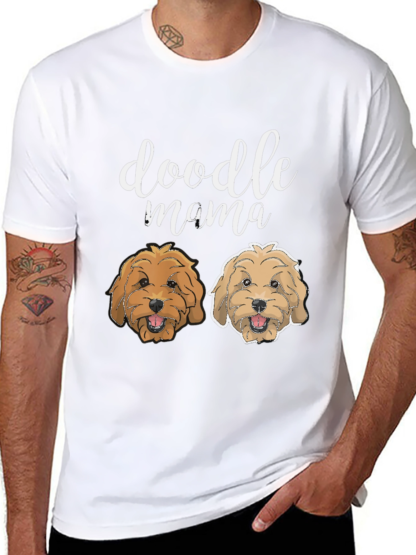 Doodle Mama Dog Lover T-Shirt