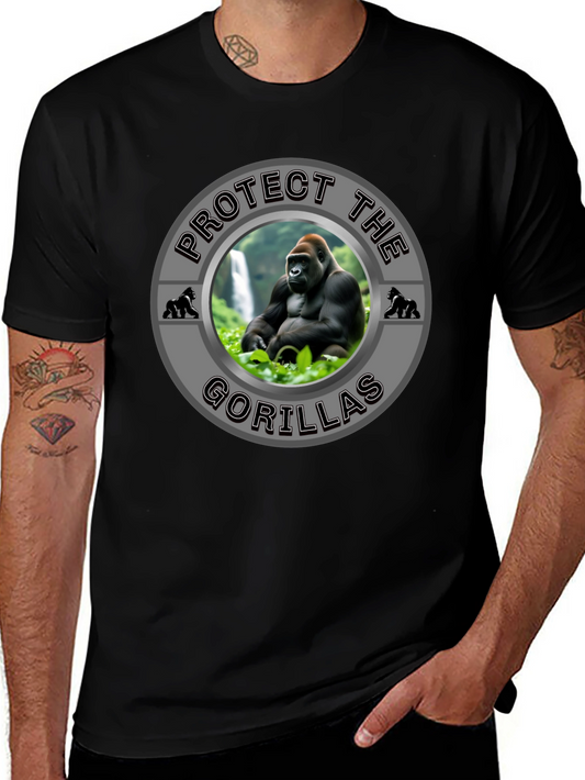 Protect The Gorillas Graphic T-Shirt