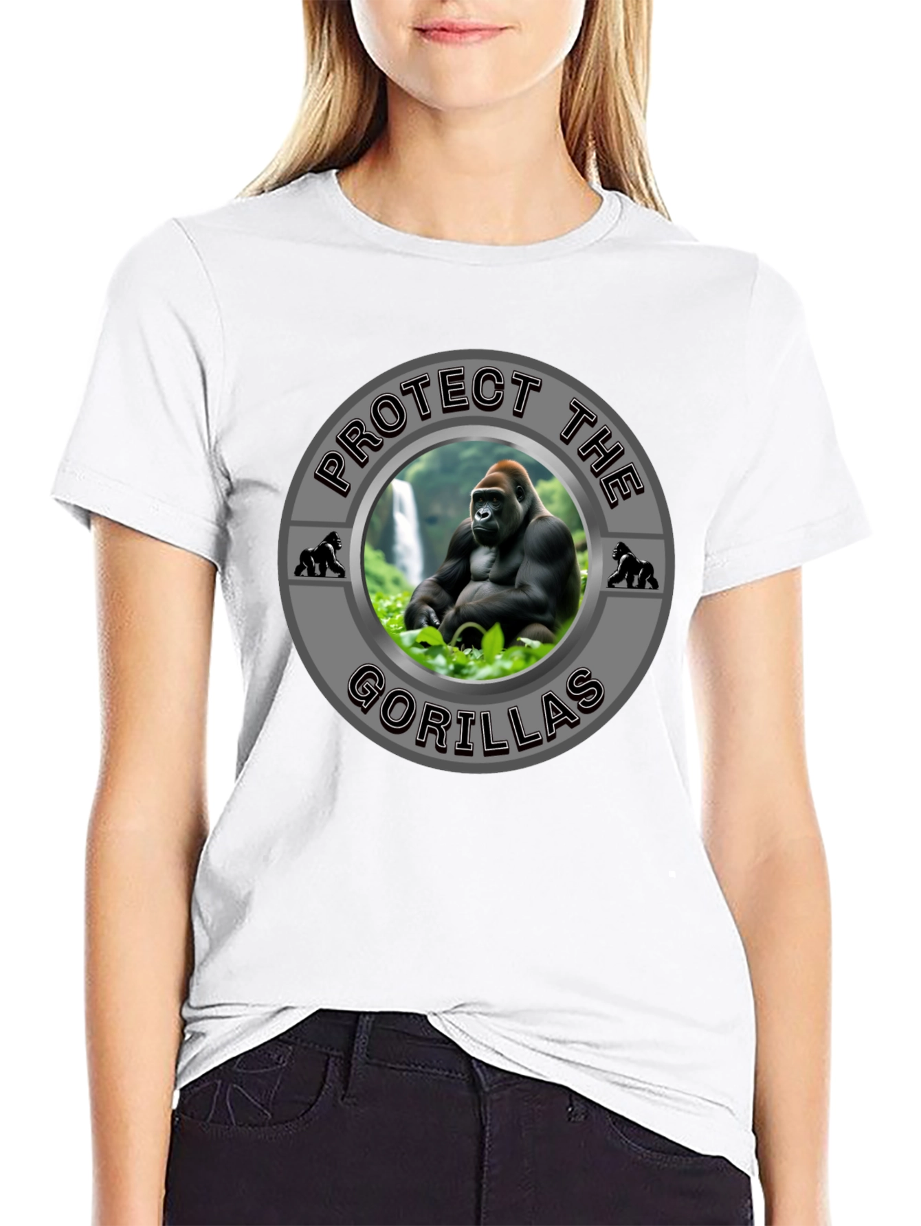 Protect The Gorillas Graphic T-Shirt