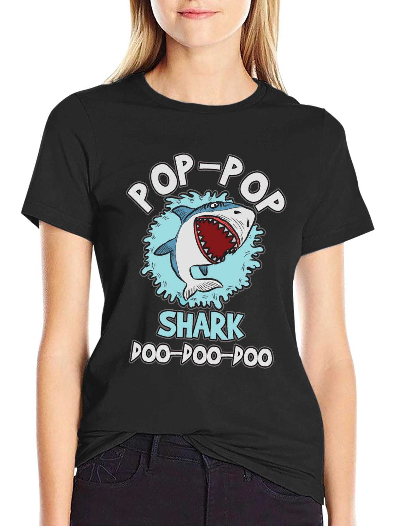 Pop-Pop Shark T-Shirt - Doo Doo Doo