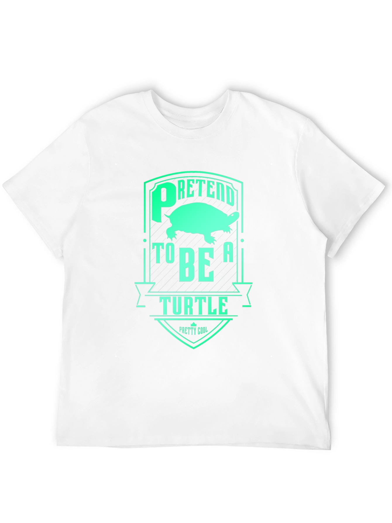 Pretend to Be a Turtle Graphic T-Shirt