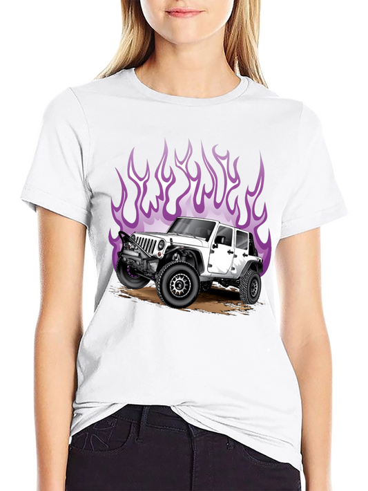 Jeep Flames Graphic T-Shirt