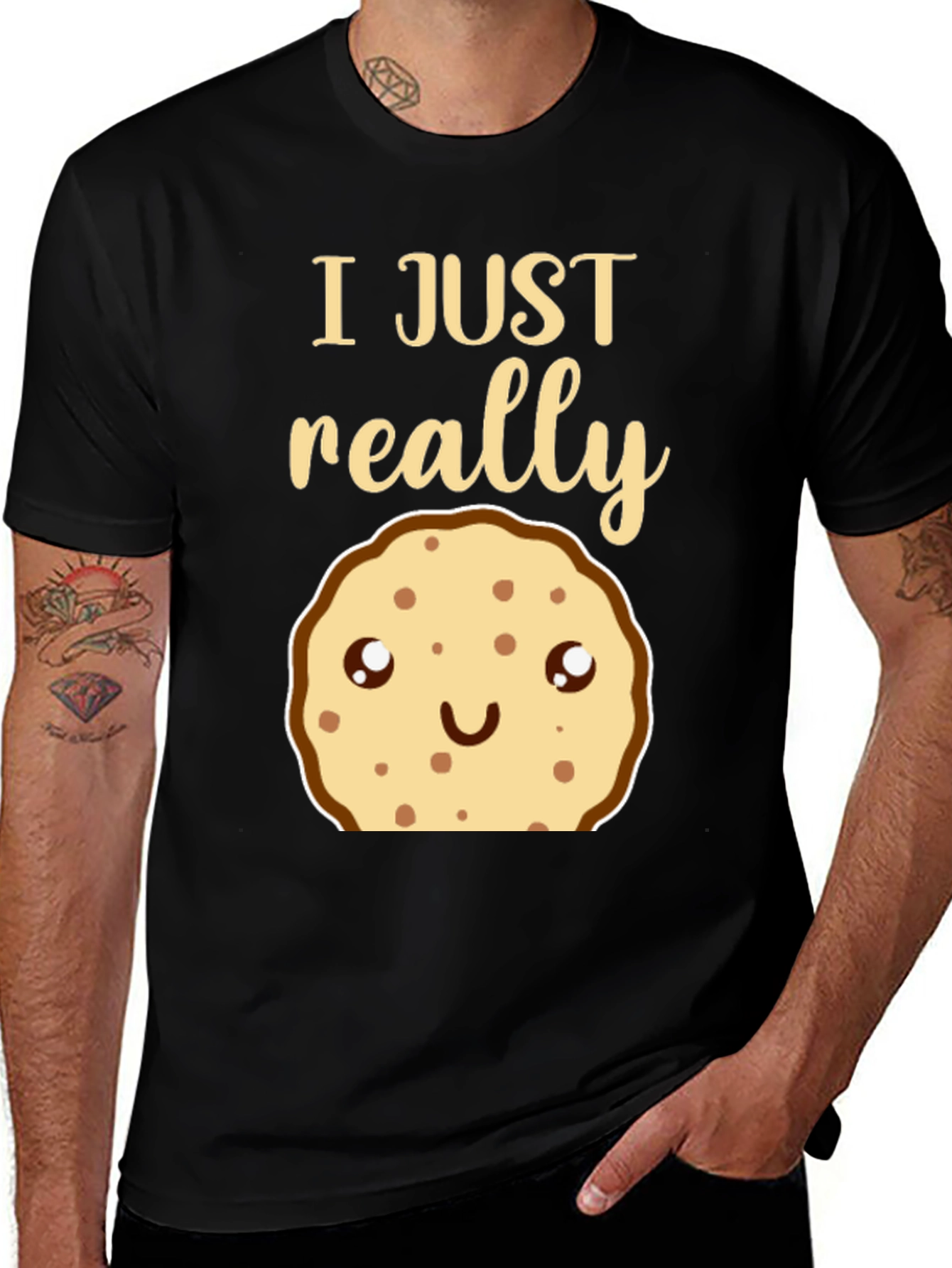 Cookie Lovers T-Shirt - I Just Really Like Cookies!