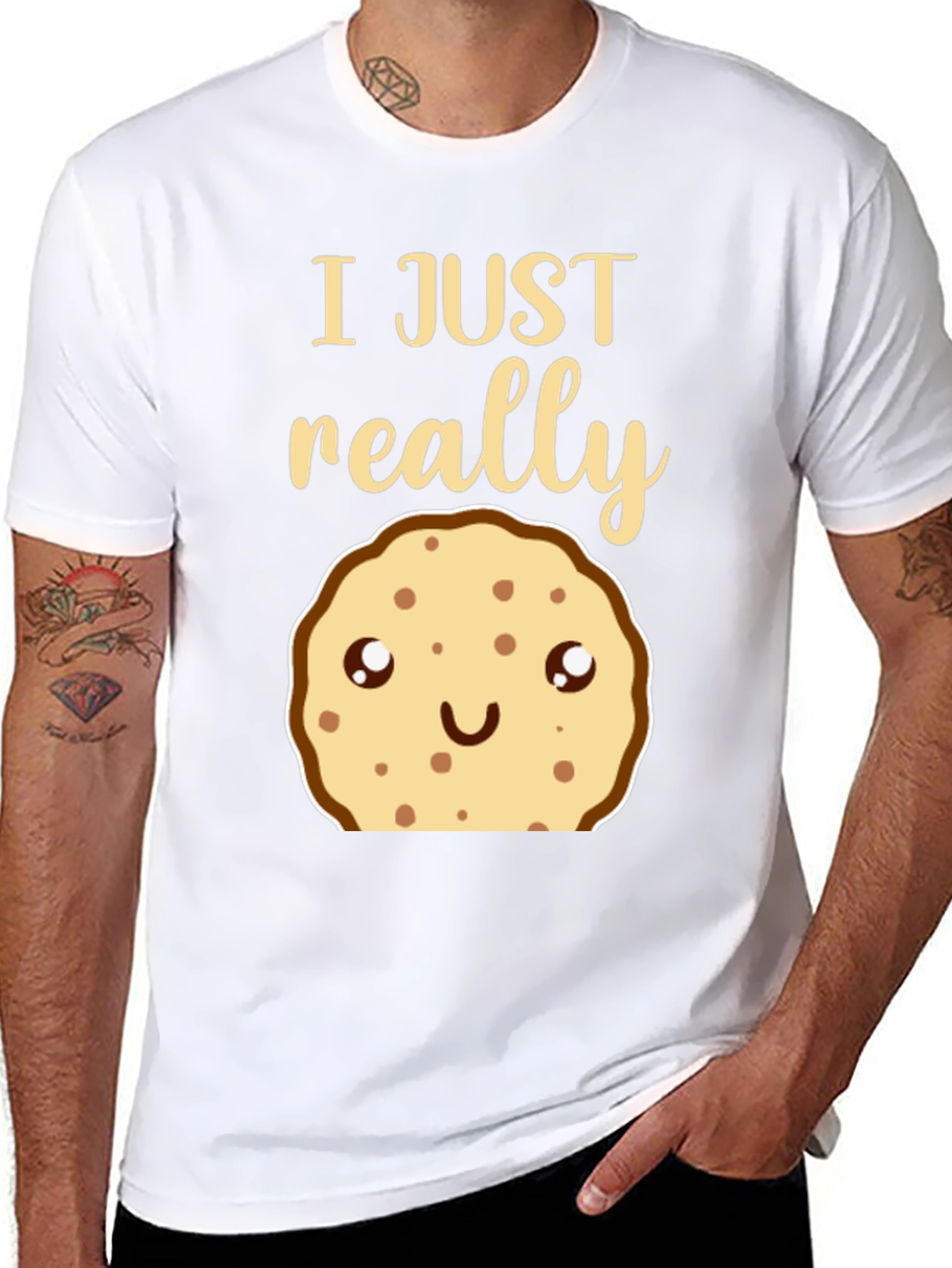 Cookie Lovers T-Shirt - I Just Really Like Cookies!