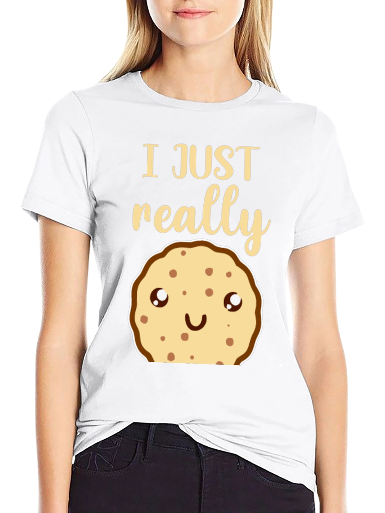 Cookie Lovers T-Shirt - I Just Really Like Cookies!