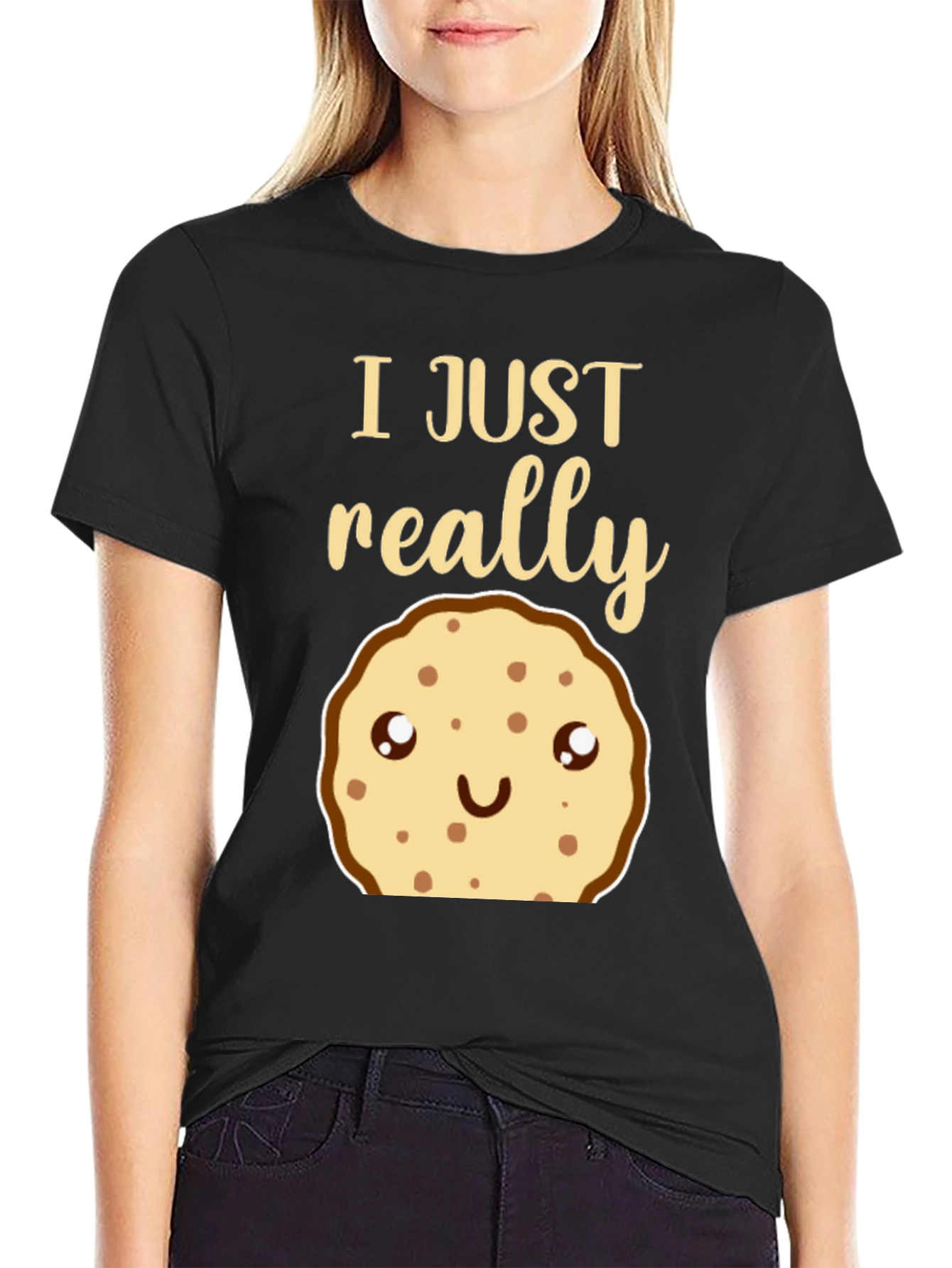 Cookie Lovers T-Shirt - I Just Really Like Cookies!