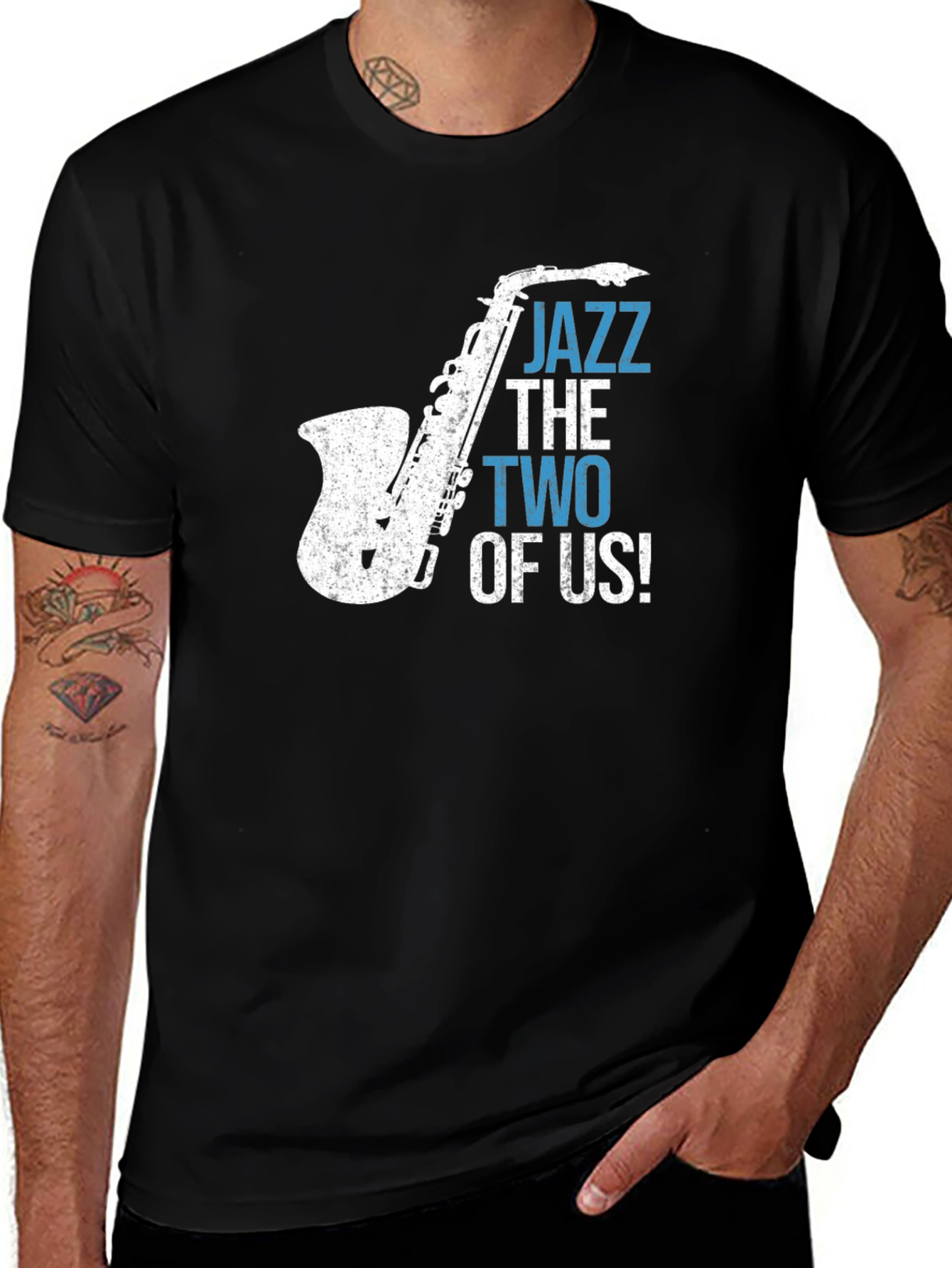 Jazz Saxophone T-Shirt - The Two of Us!