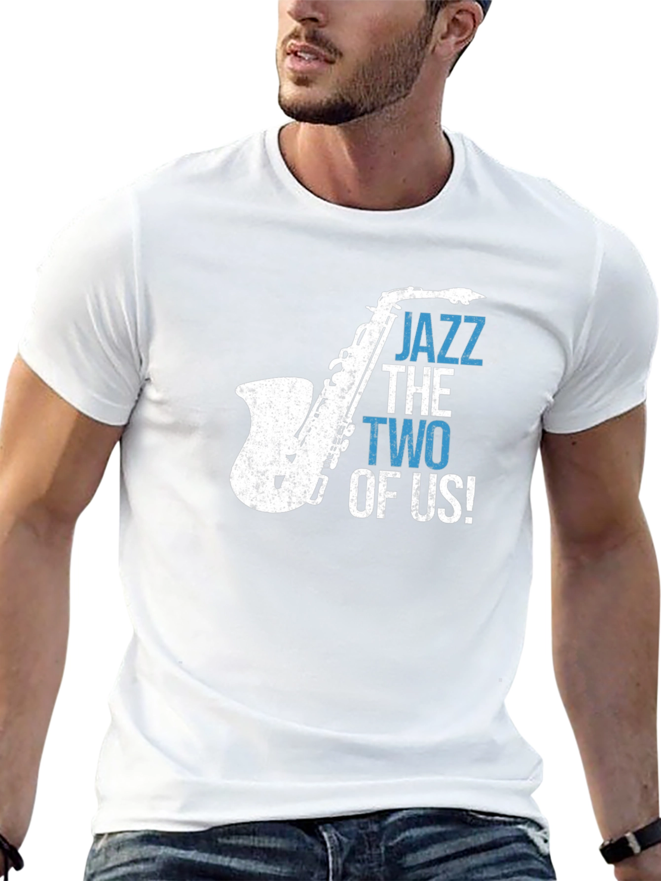 Jazz Saxophone T-Shirt - The Two of Us!