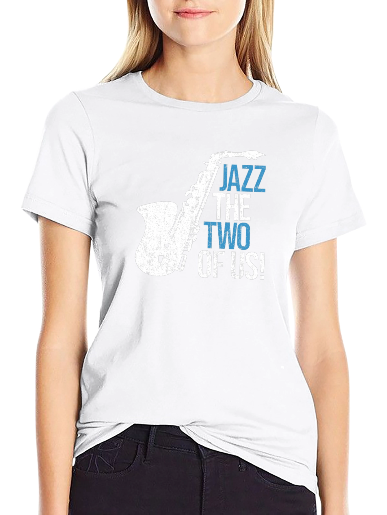 Jazz Saxophone T-Shirt - The Two of Us!