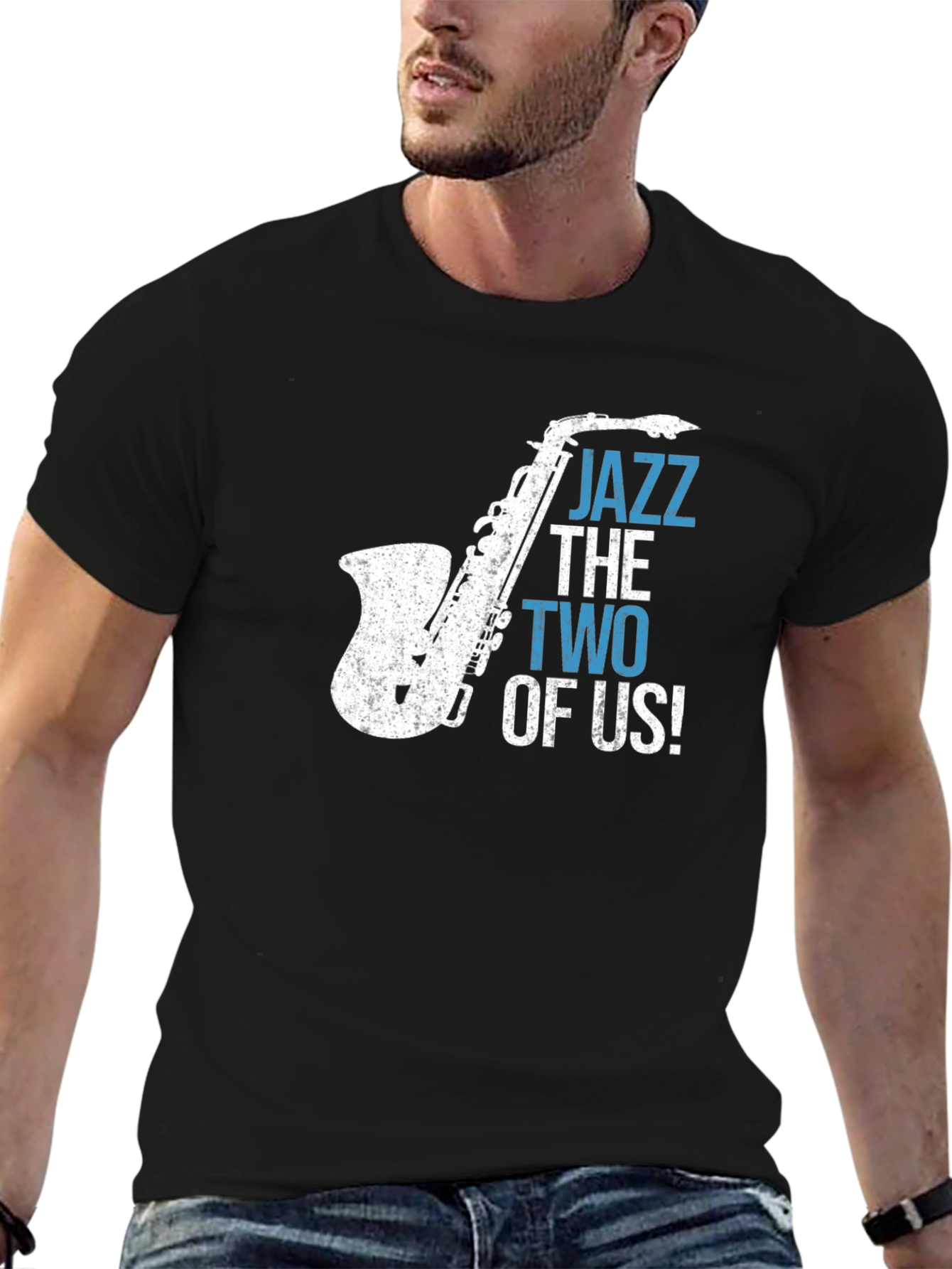 Jazz Saxophone T-Shirt - The Two of Us!