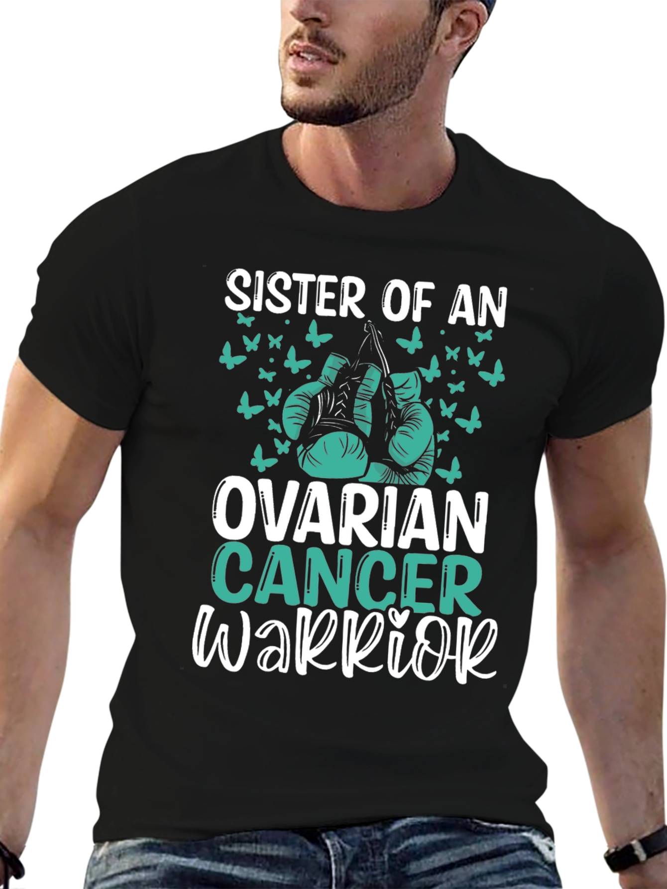 Ovarian Cancer Warrior Sister T-Shirt