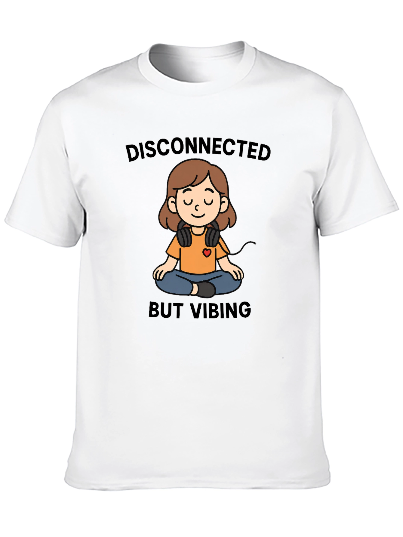 Disconnected But Vibing Graphic Tee