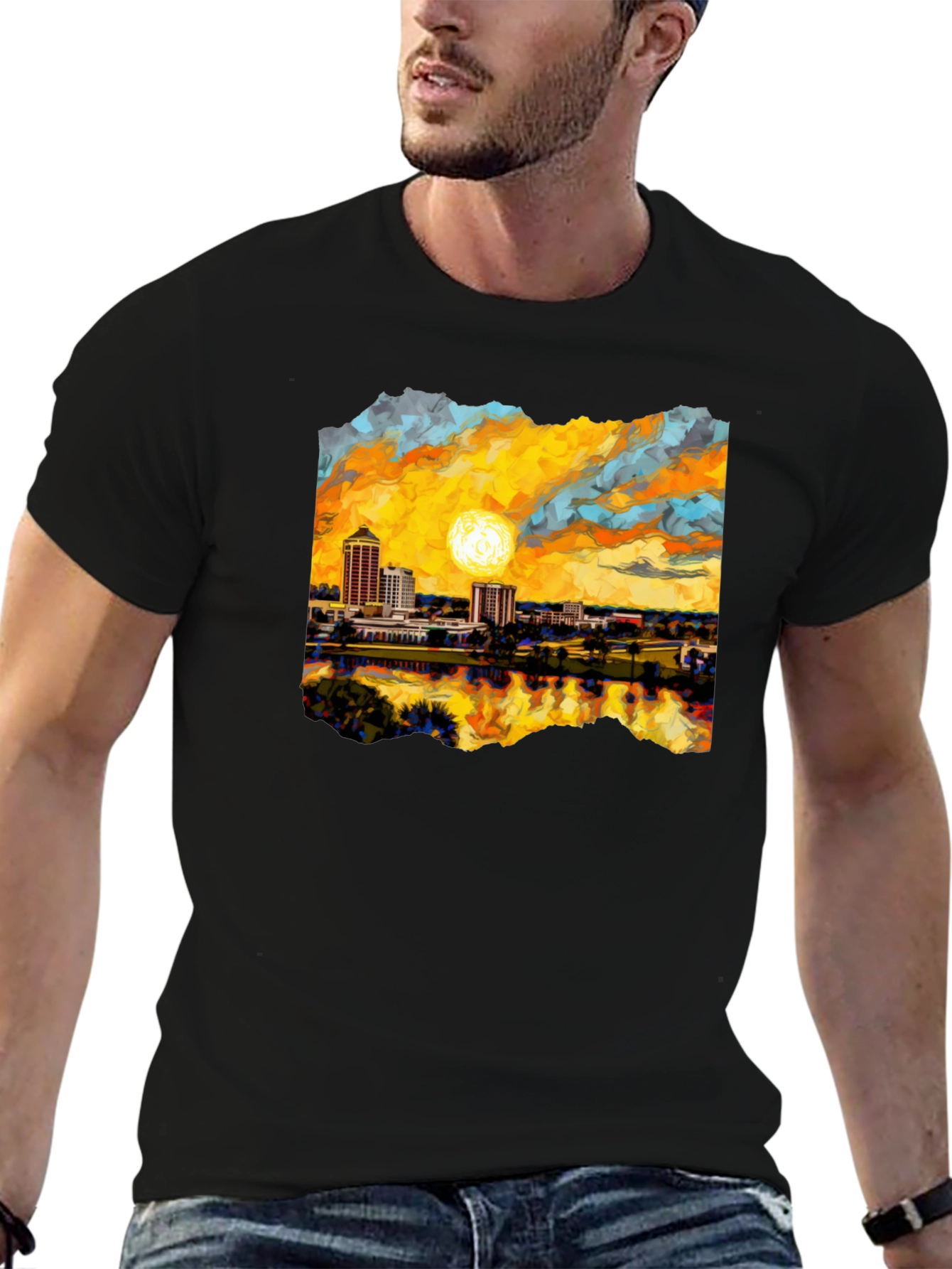 Jacksonville Florida Skyline T-Shirt