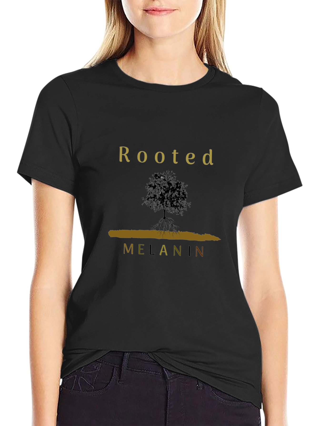 Rooted Melanin Graphic Tee