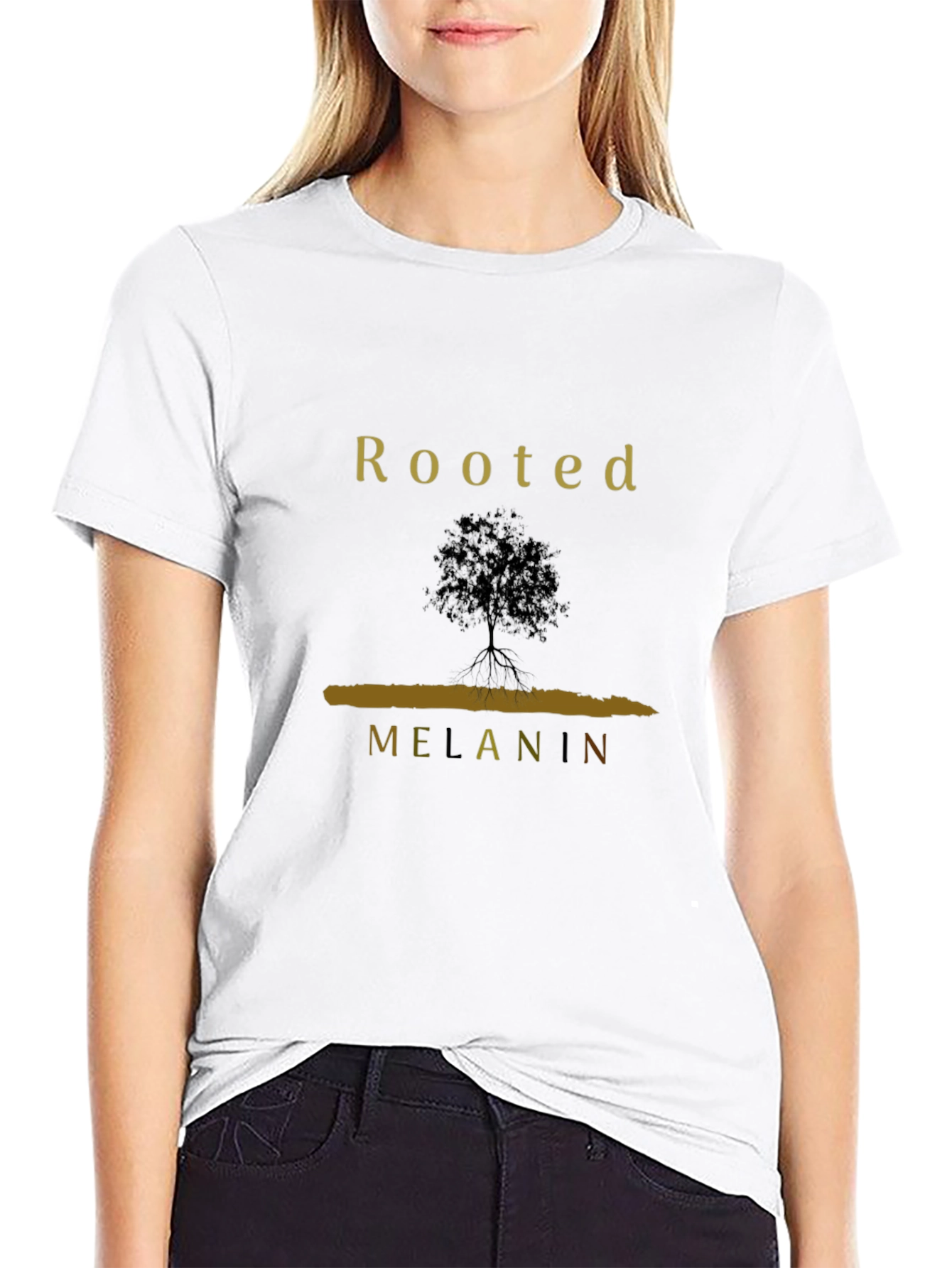 Rooted Melanin Graphic Tee