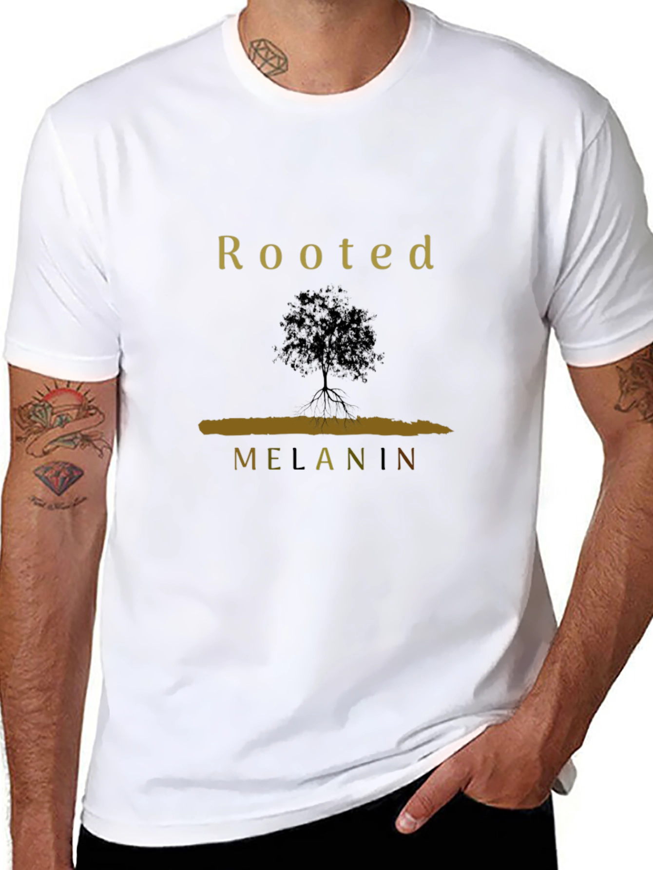 Rooted Melanin Graphic Tee