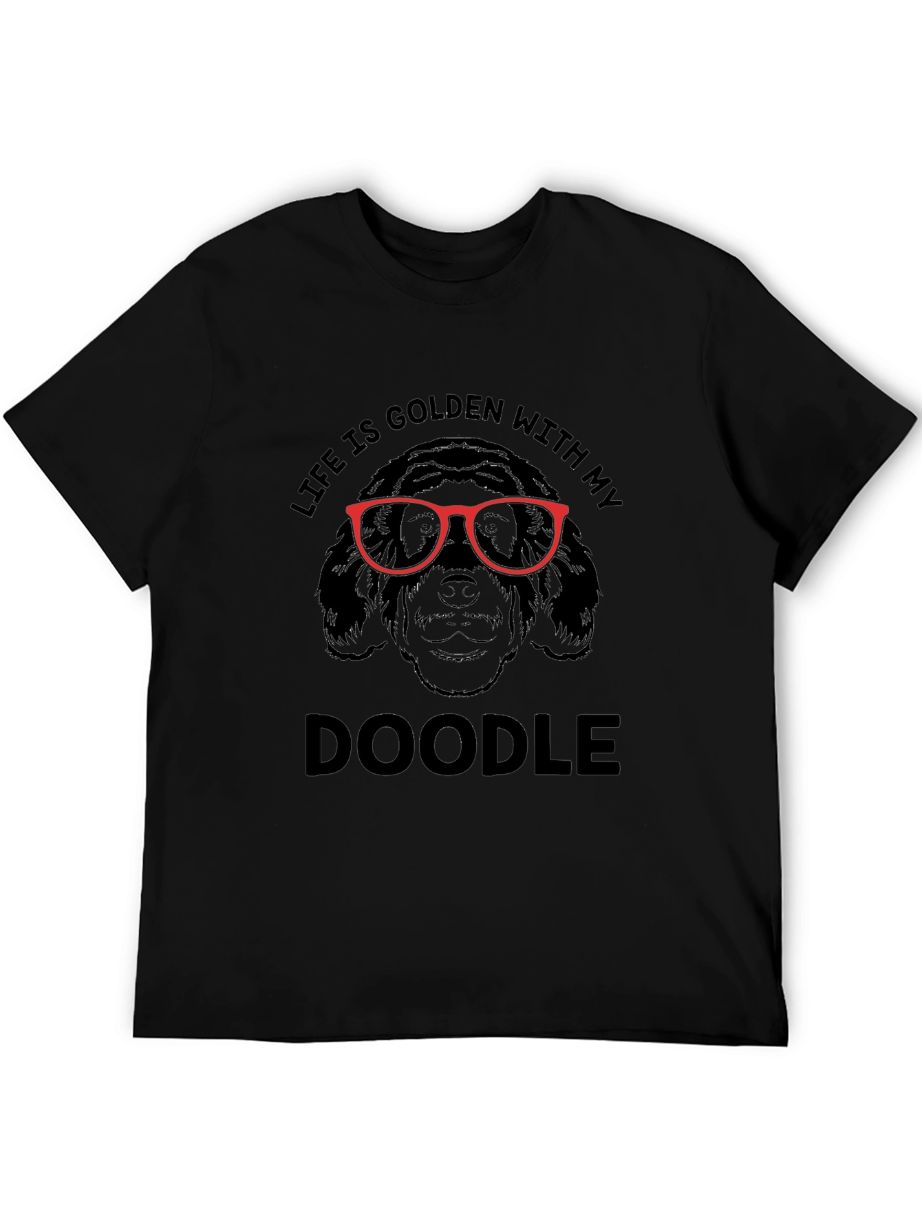 Life is Golden with my Doodle Graphic Tee