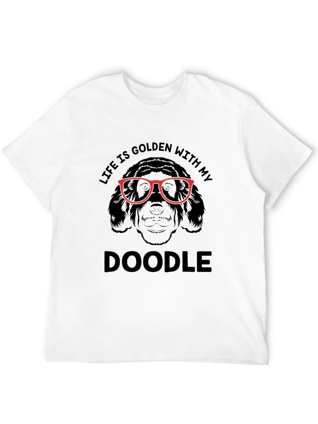 Life is Golden with my Doodle Graphic Tee
