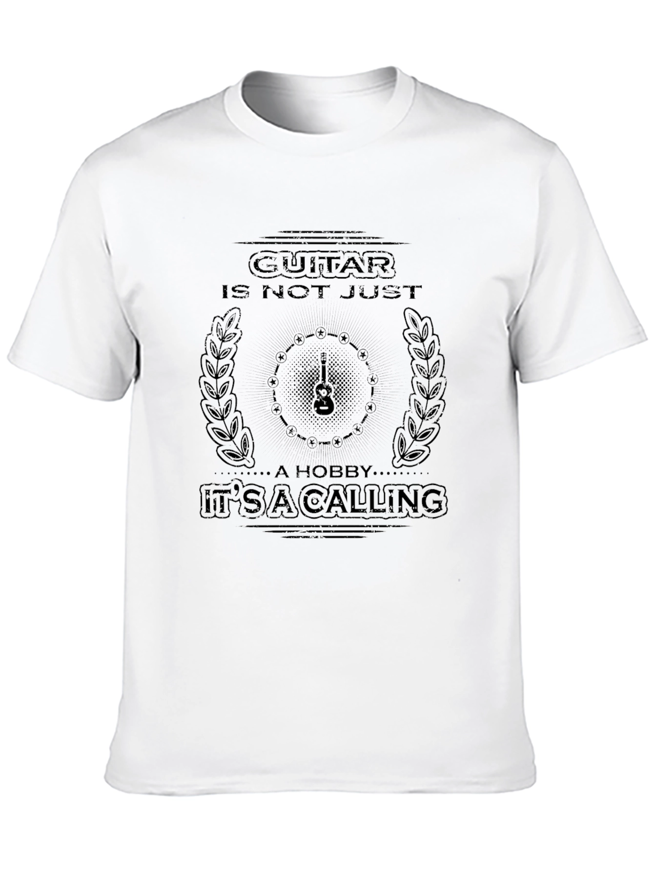 Guitar Calling Graphic Tee - Music Lover T-Shirt